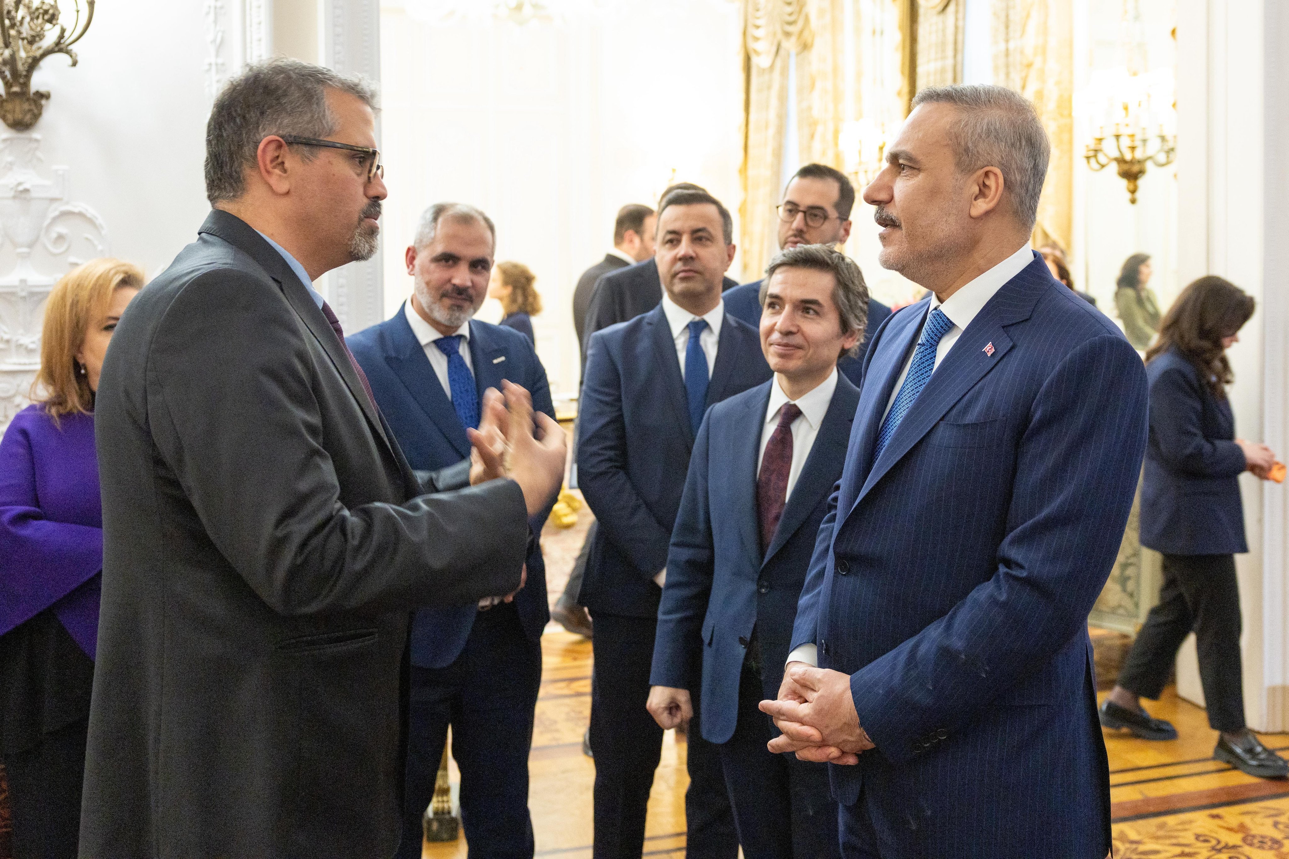 Hakan Fidan Londra Türk iş insanları buluşması