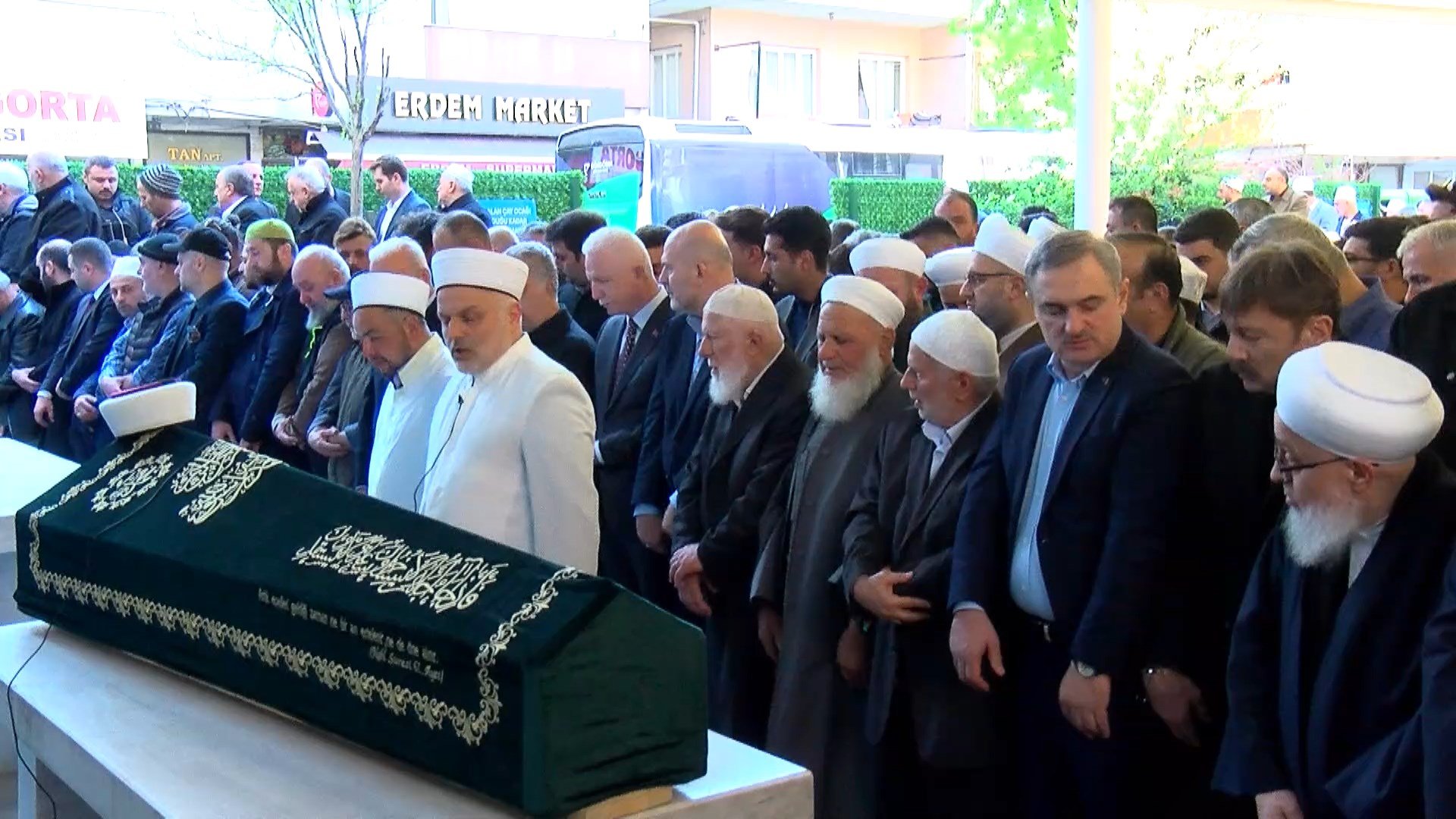 Siyasiler Cenaze Töreninde