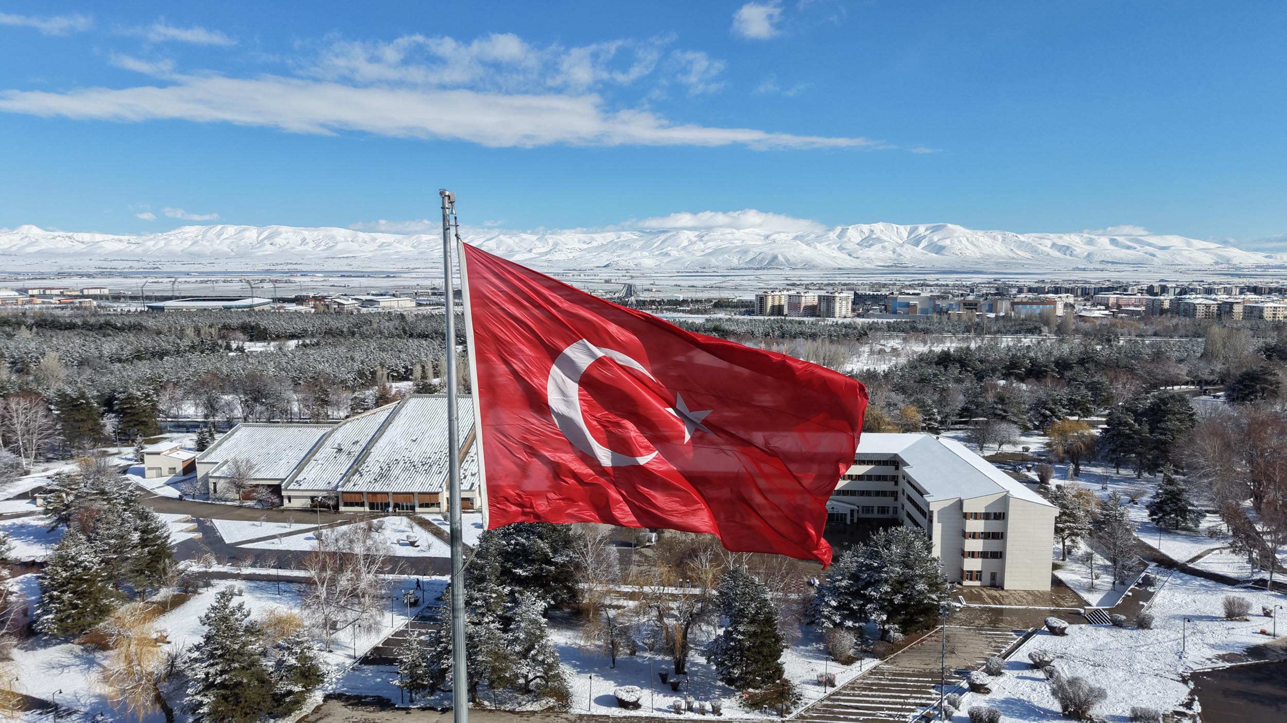 Erzurum kar yağışı Büyükşehir Belediyesi kar temizleme