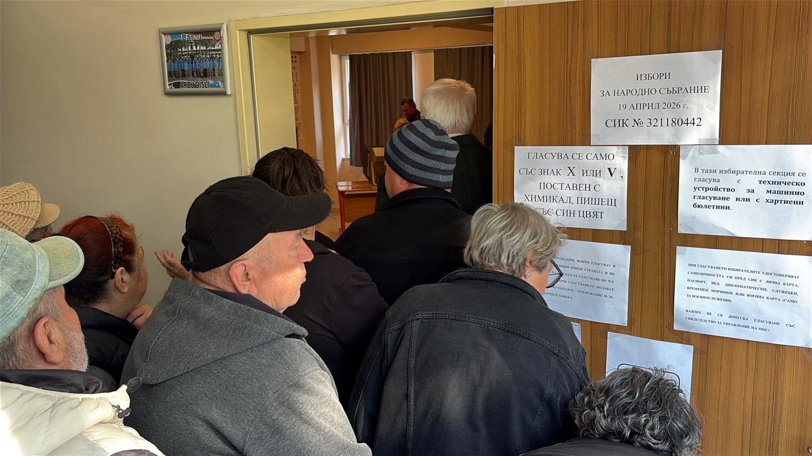 Trakya Bulgaristan seçim sandık kuyruğu