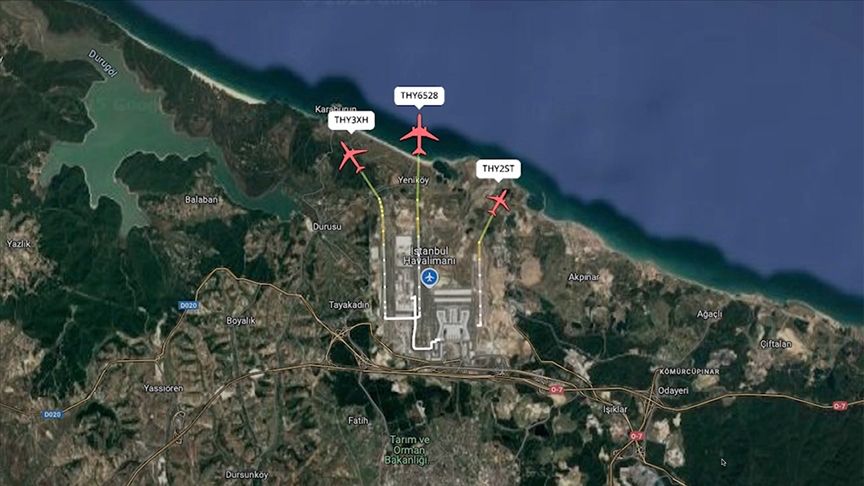 İstanbul Havalimanı pist operasyonları