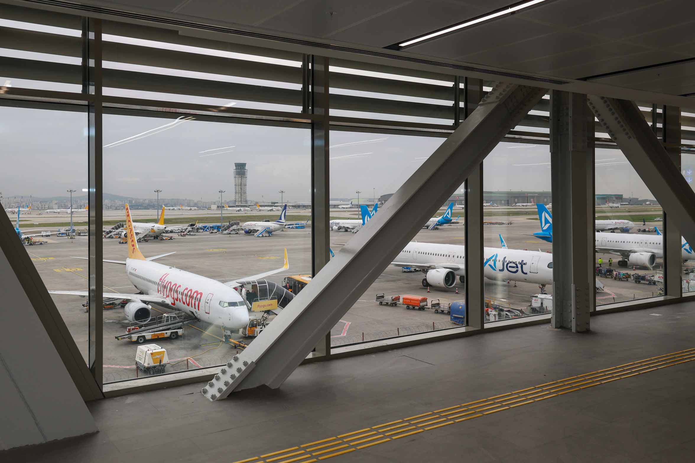 Sabiha Gökçen Havalimanı İç Görünüm