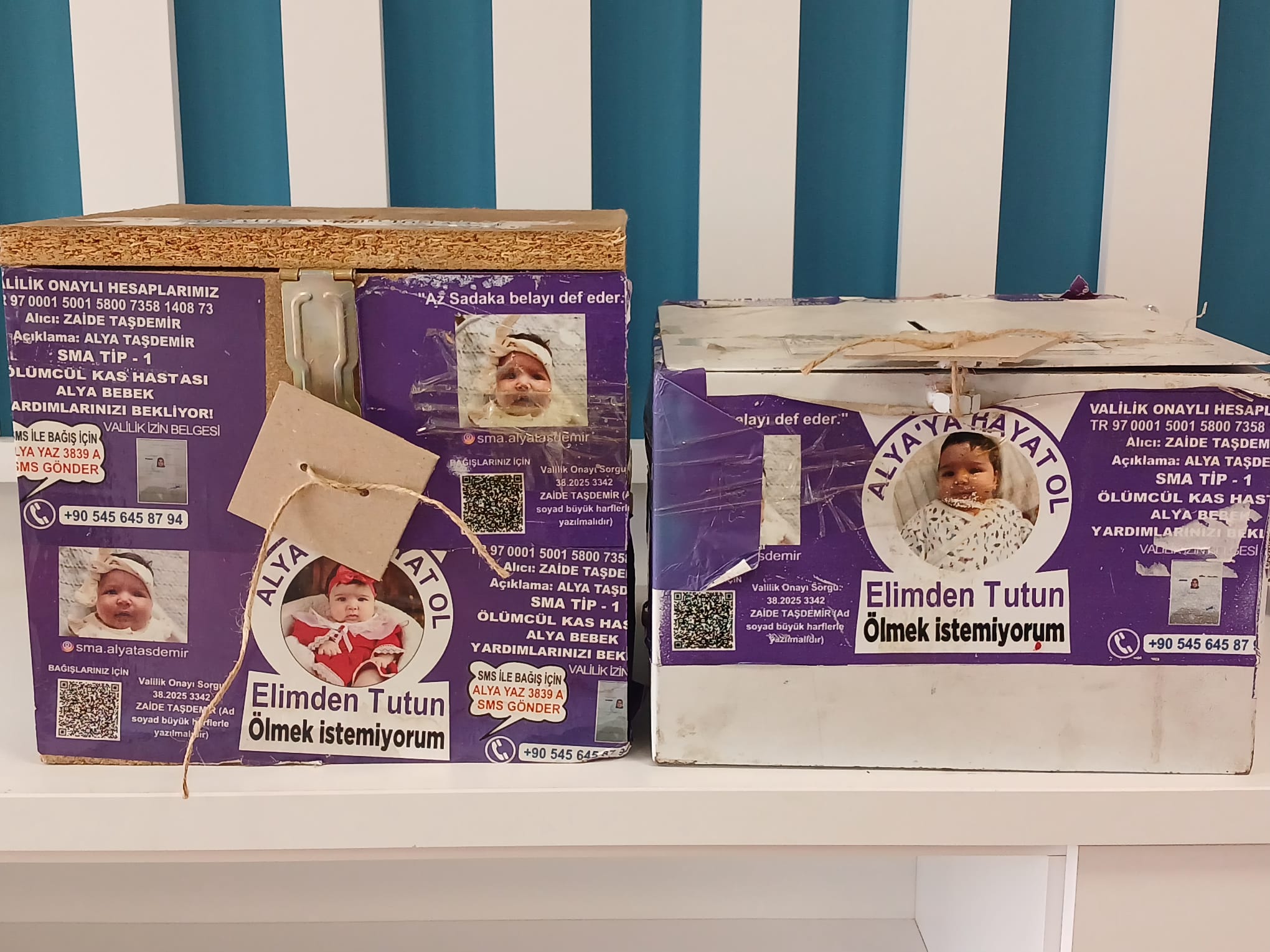 SMA hastası Alya için başlatılan kampanya