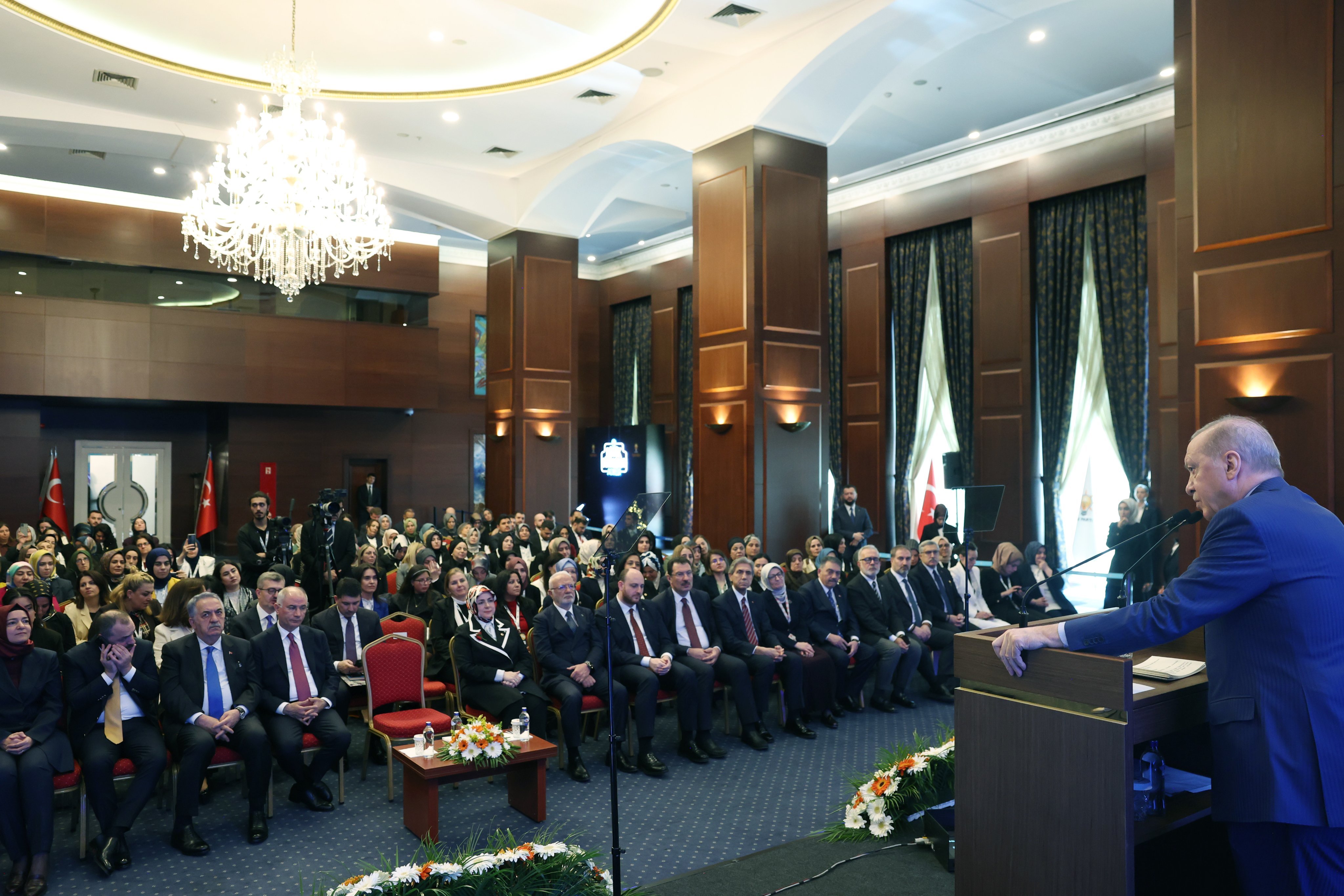 Cumhurbaşkanı Erdoğan AK Parti Kadın Kolları Programında