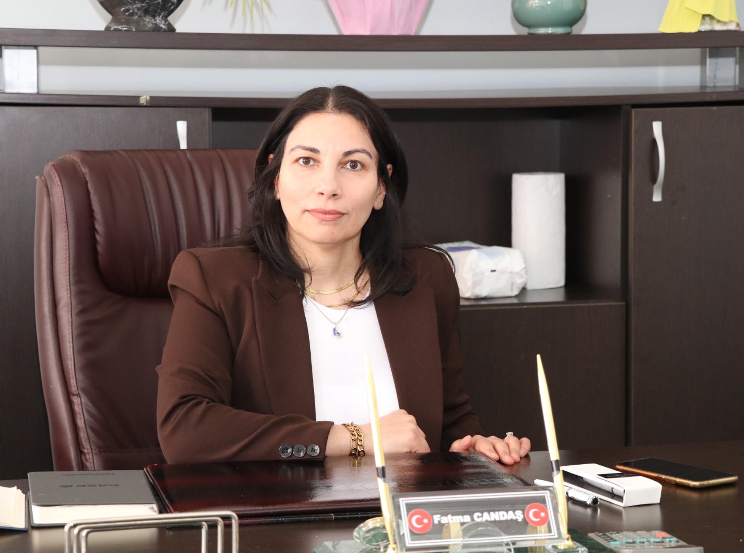 Fatma Candaş esnaf ziyareti