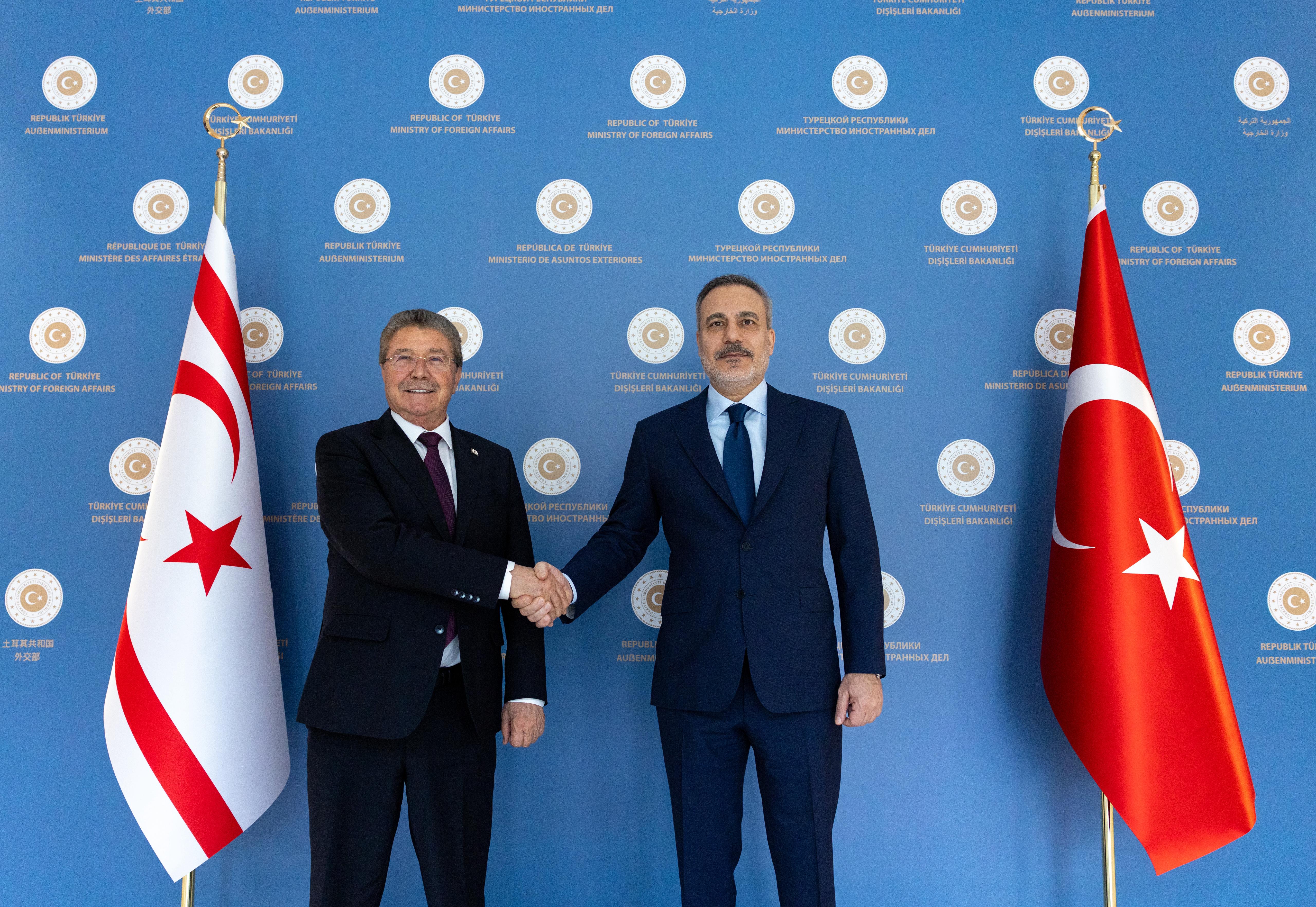 Hakan Fidan Ünal Üstel görüşmesi Ankara