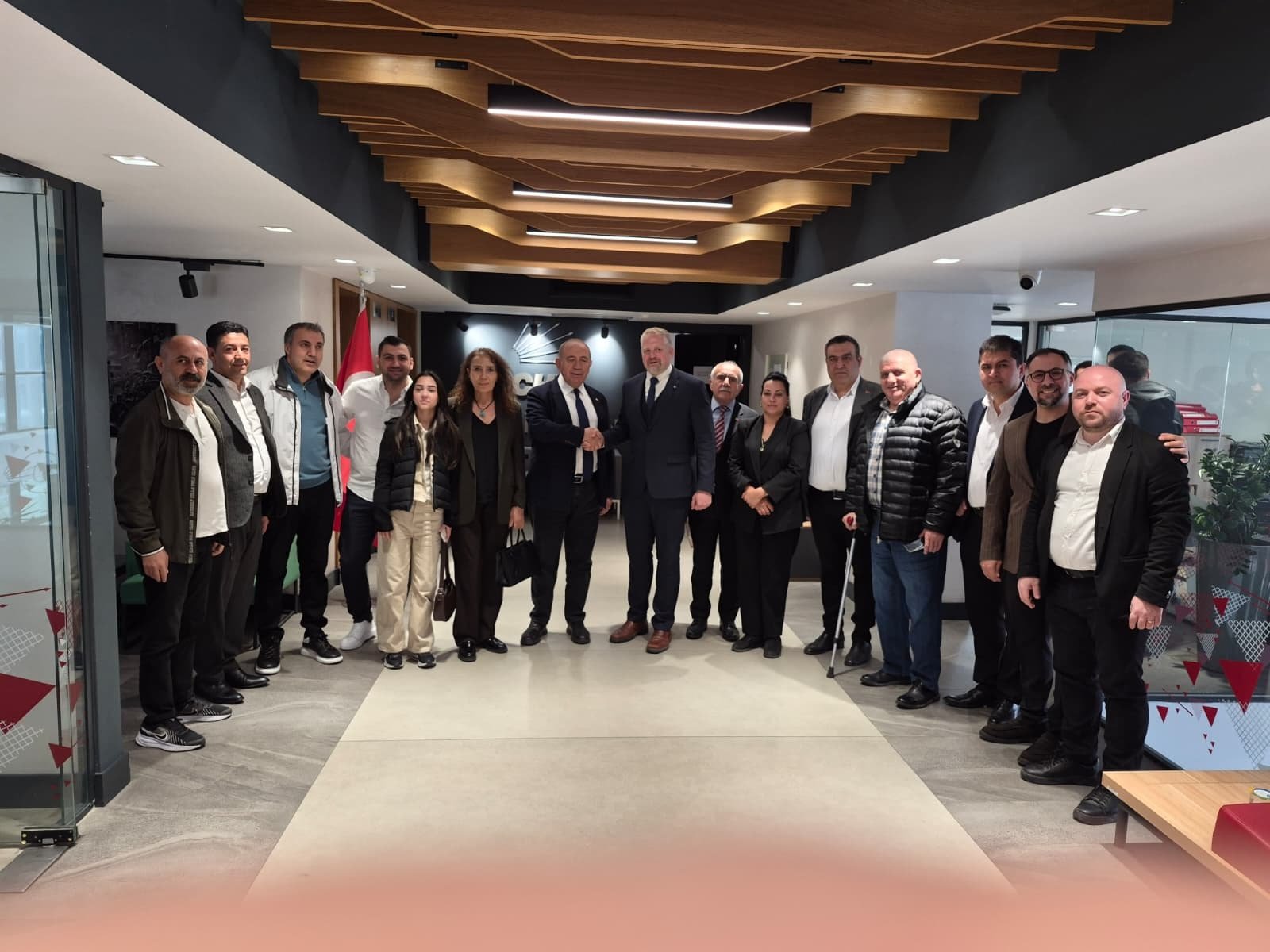 Liberland ve CHP temsilcileri birlikte