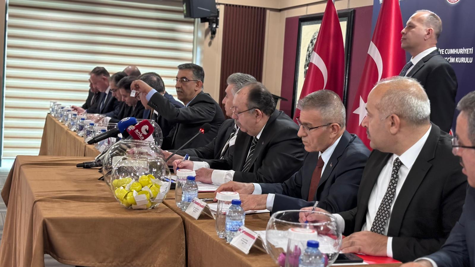 YSK Ara Seçim Oy Pusulası Kura Çekimi