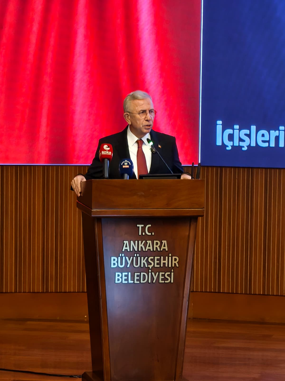 Mansur Yavaş Basın Toplantısı