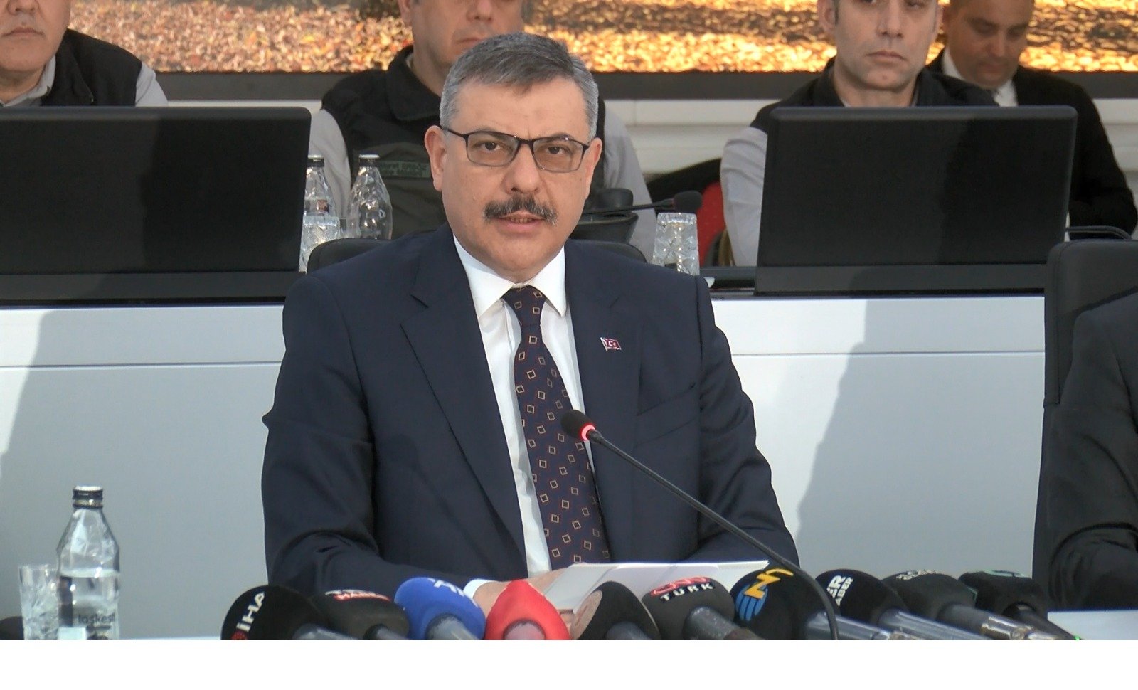 Bakan Yumaklı ve Bakan Çiftçi orman yangınları toplantısı