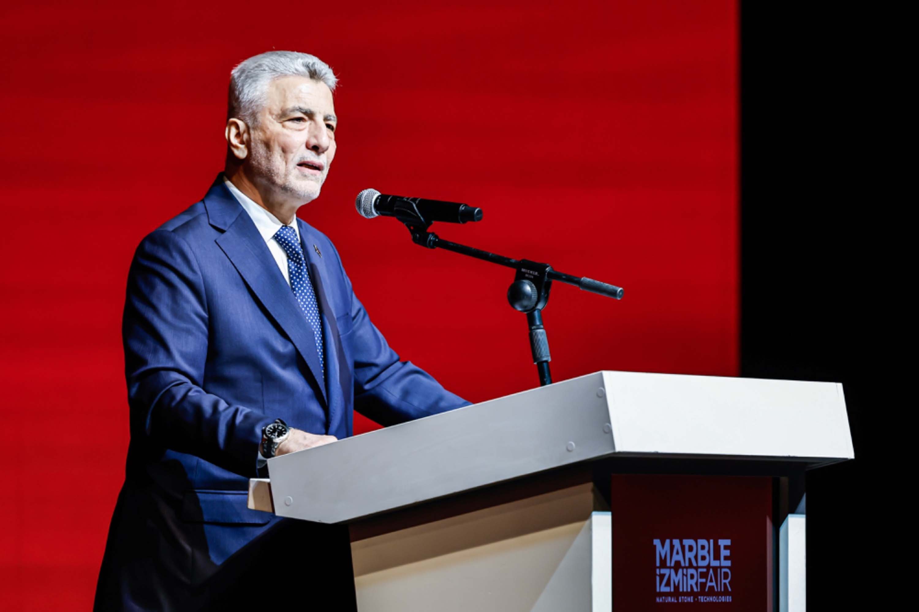 Bakan Ömer Bolat Marble İzmir Fuarı Açılışı