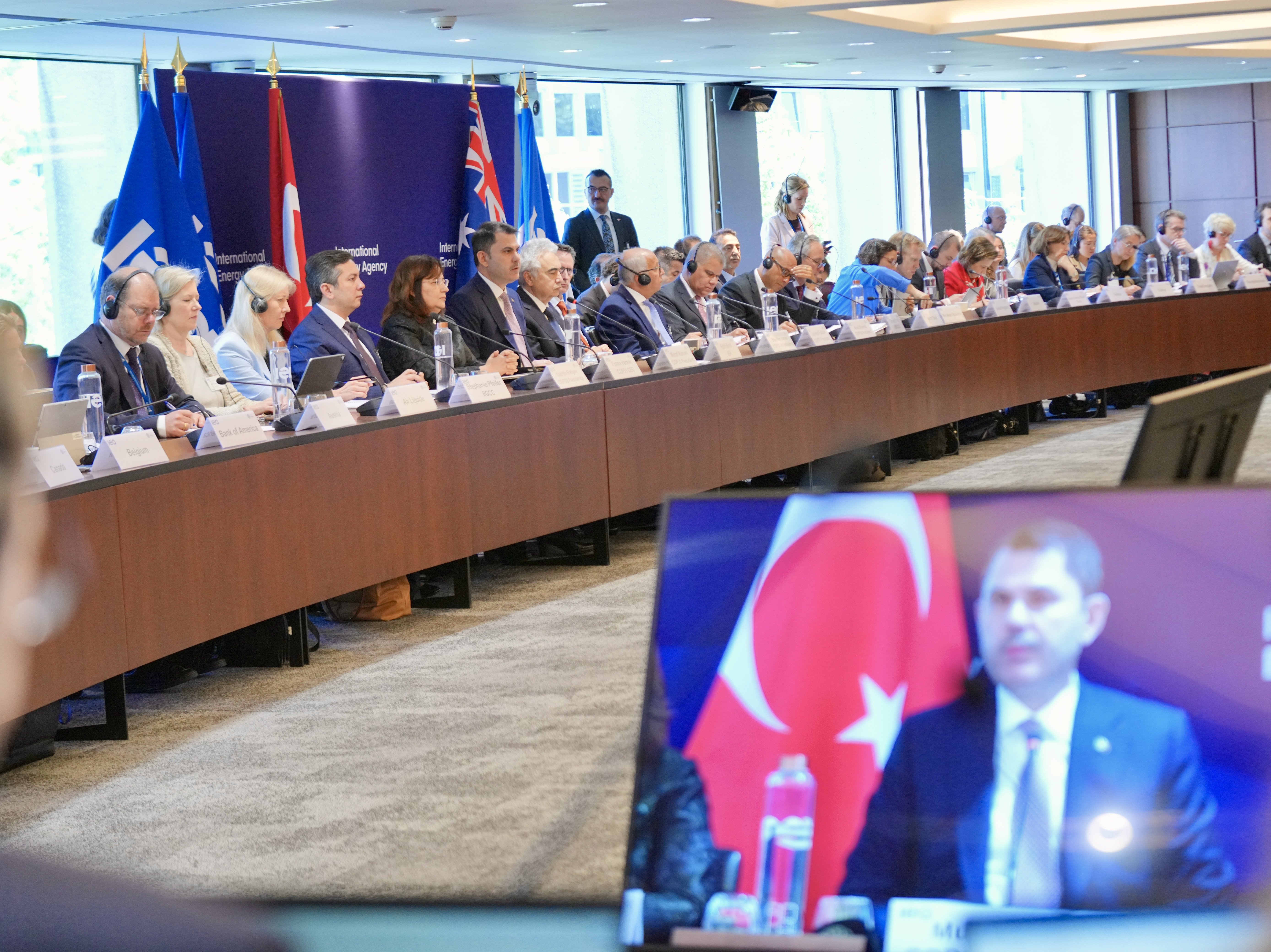 Bakan Murat Kurum, IEA toplantısında