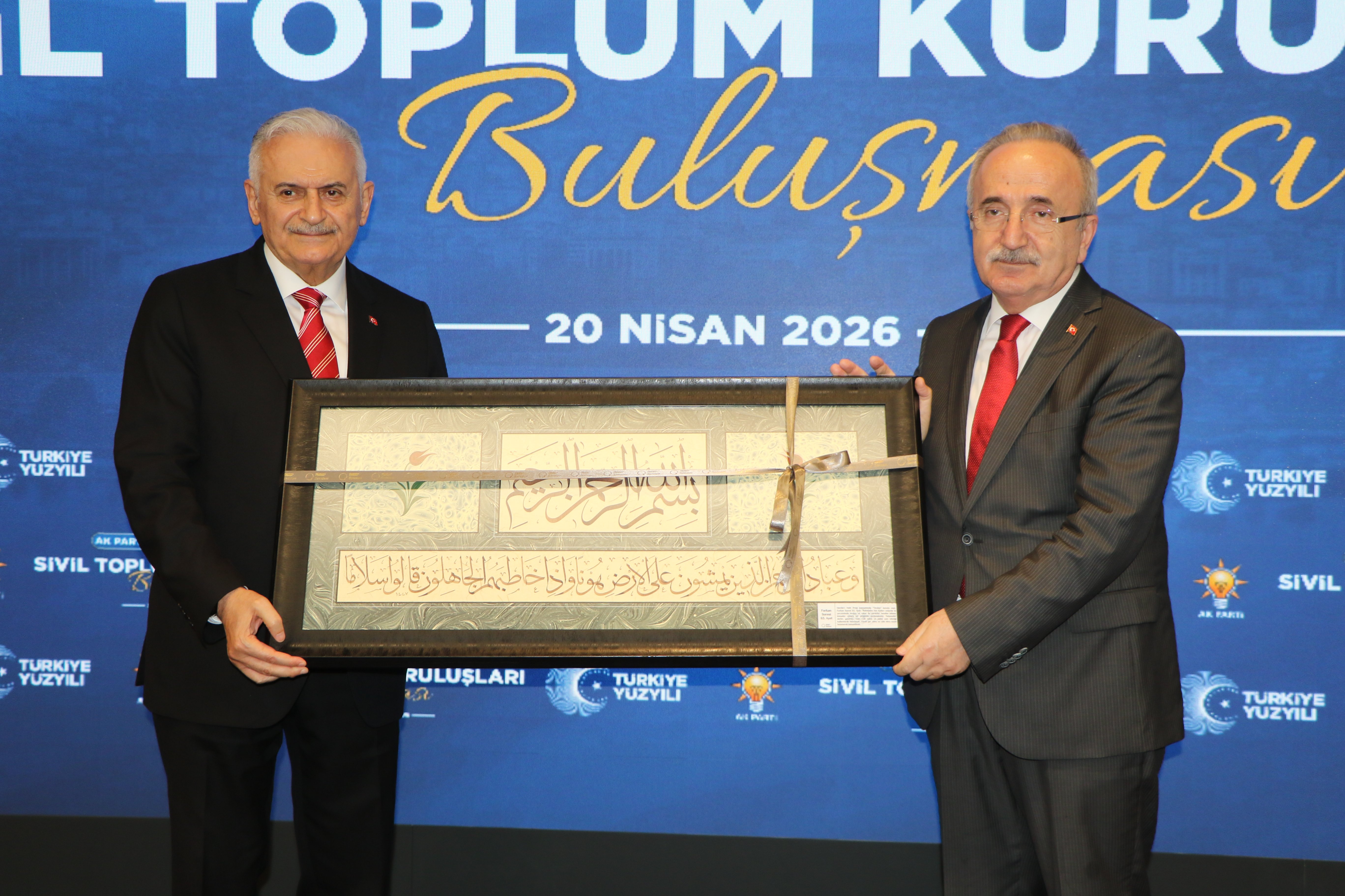 Binali Yıldırım Samsun programı katılımcıları