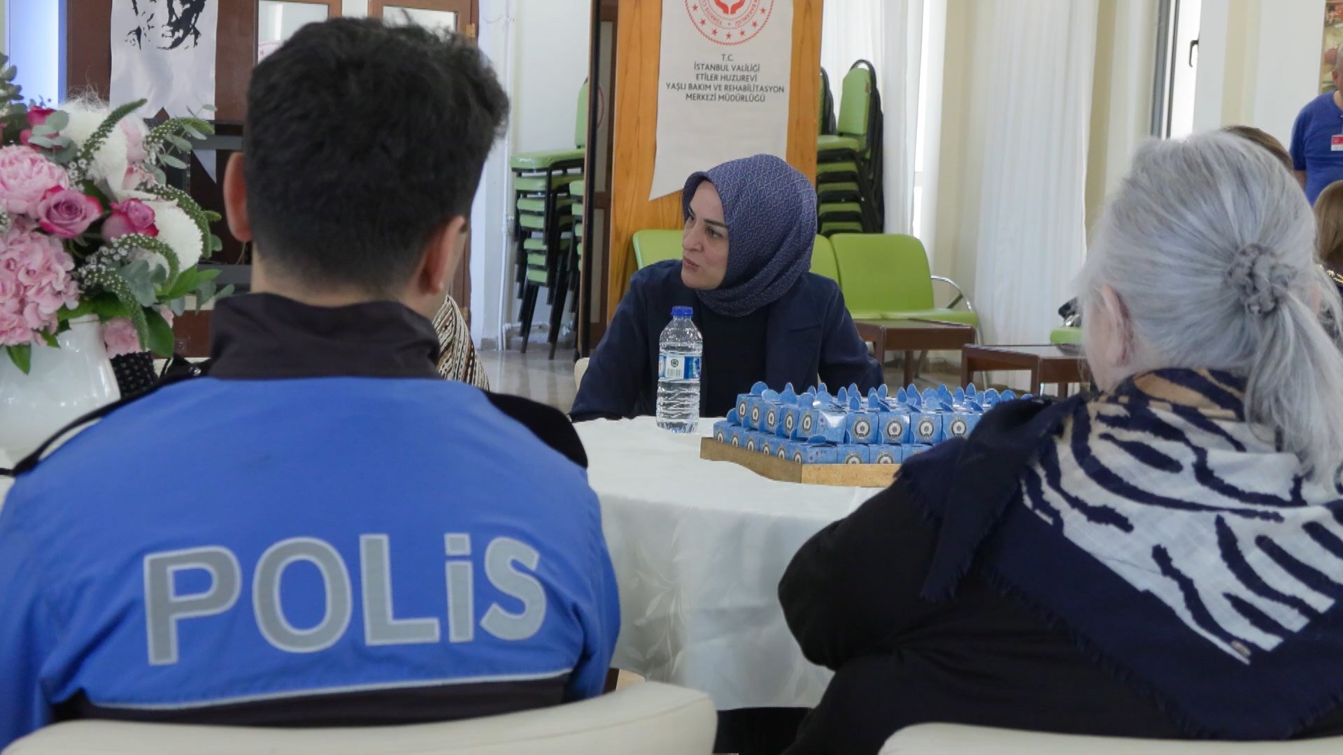 Emekli Polis Memuru Huzurevinde Ziyaret