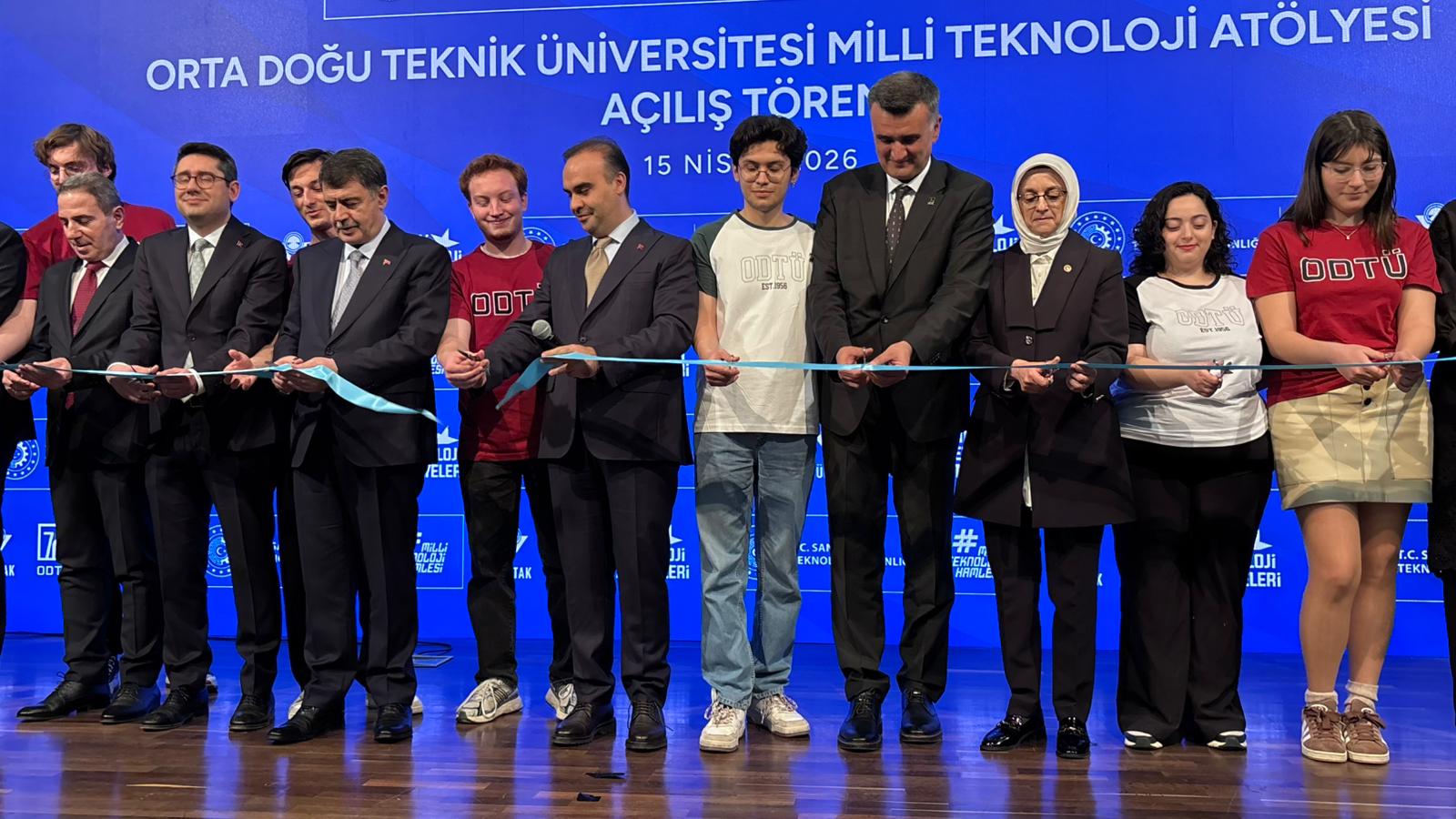 Bakan Mehmet Fatih Kacır ODTÜ Milli Teknoloji Atölyesi Açılışı