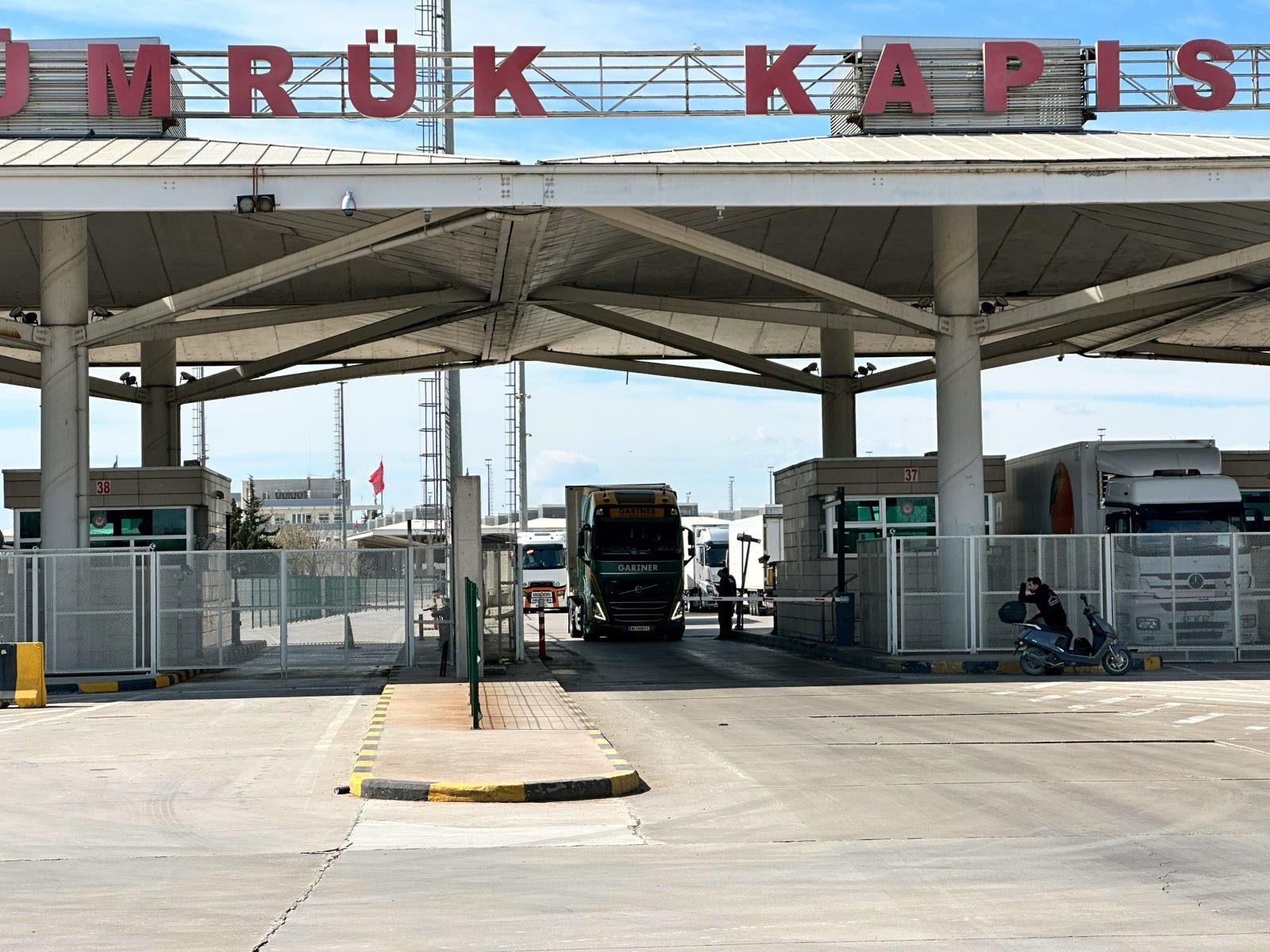 Kapıkule Sınır Kapısı TIR kuyruğu