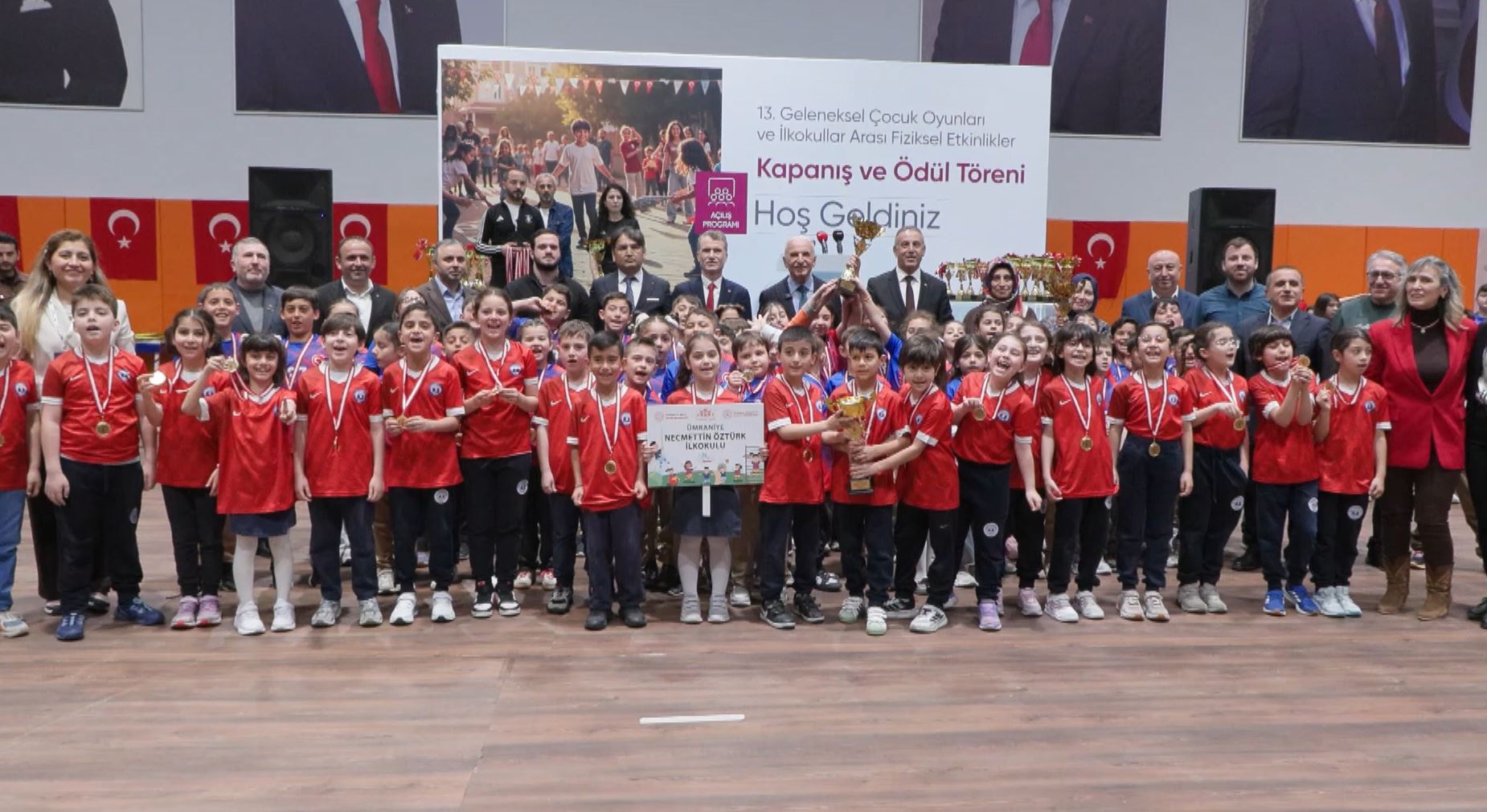 Ümraniye Geleneksel Çocuk Oyunları kapanış töreni