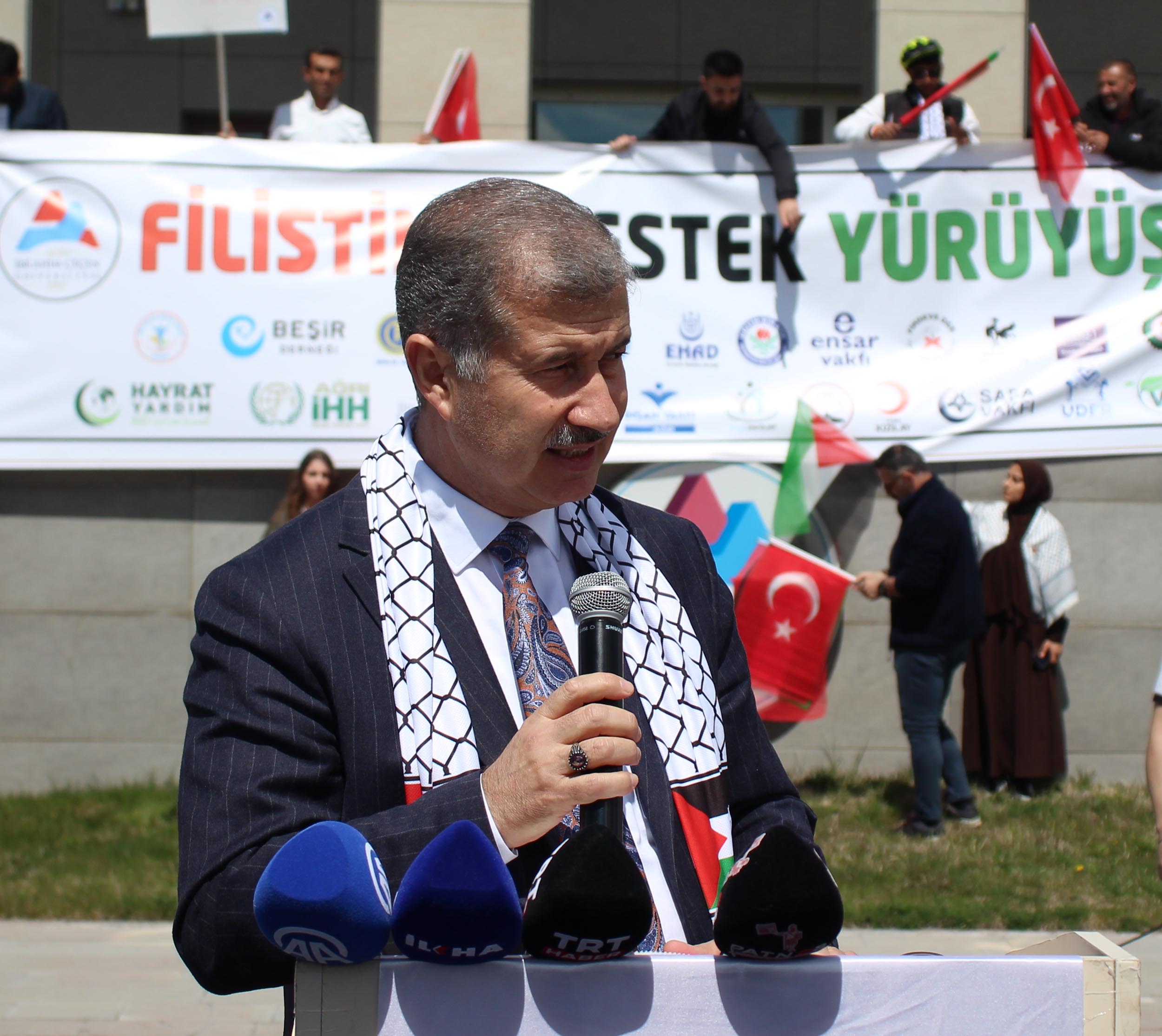 AİÇÜ protestosu sonrası dağılma