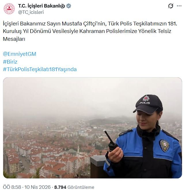 İçişleri Bakanı Mustafa Çiftçi