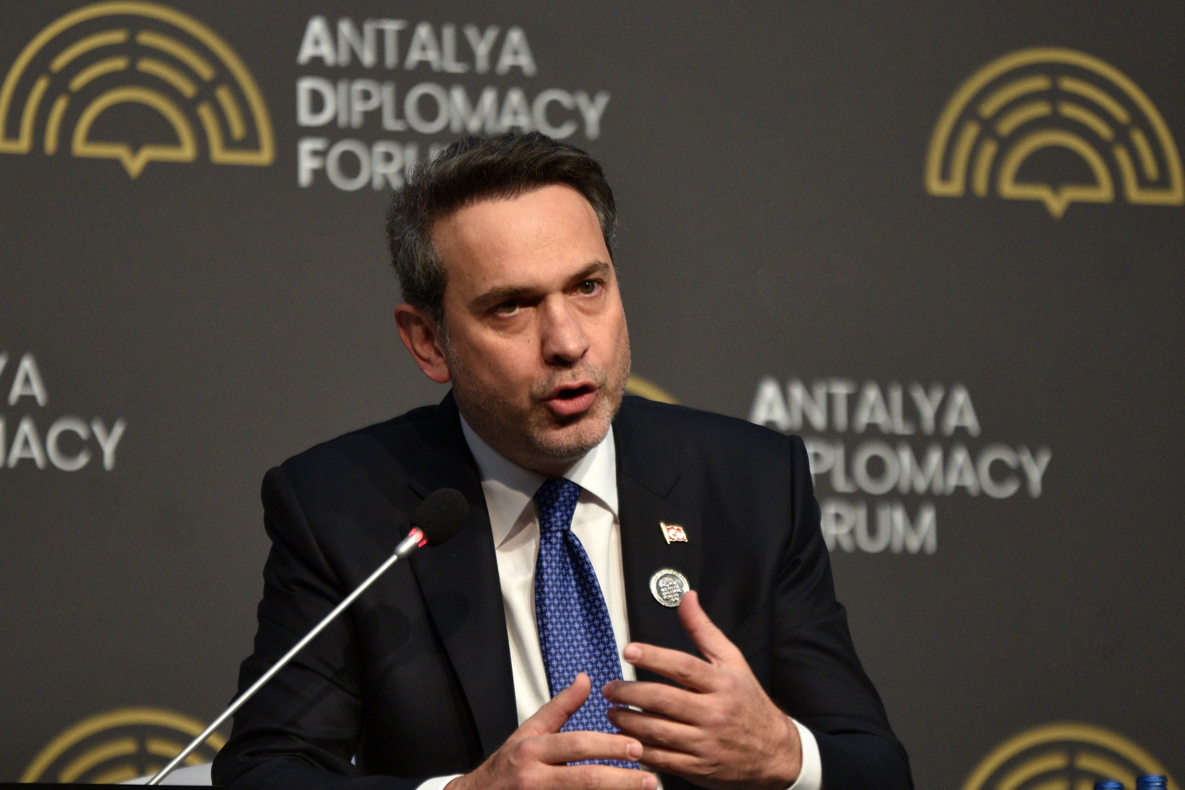 Bakan Alparslan Bayraktar Antalya Diplomasi Forumu
