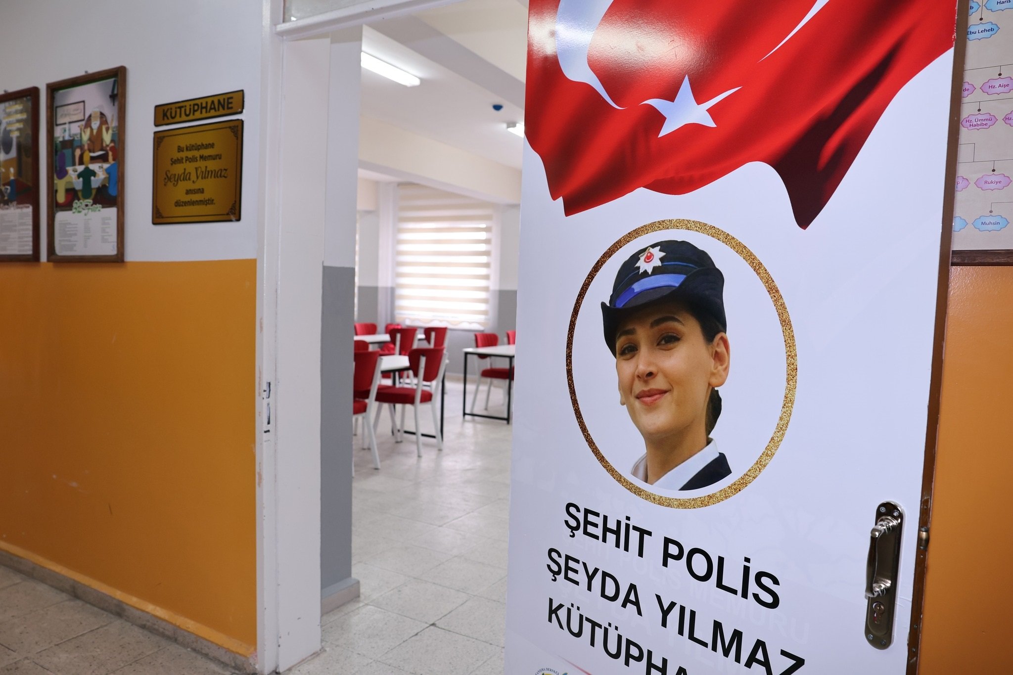 Şehit Polis Memuru Şeyda Yılmaz Kütüphanesi Açılışı