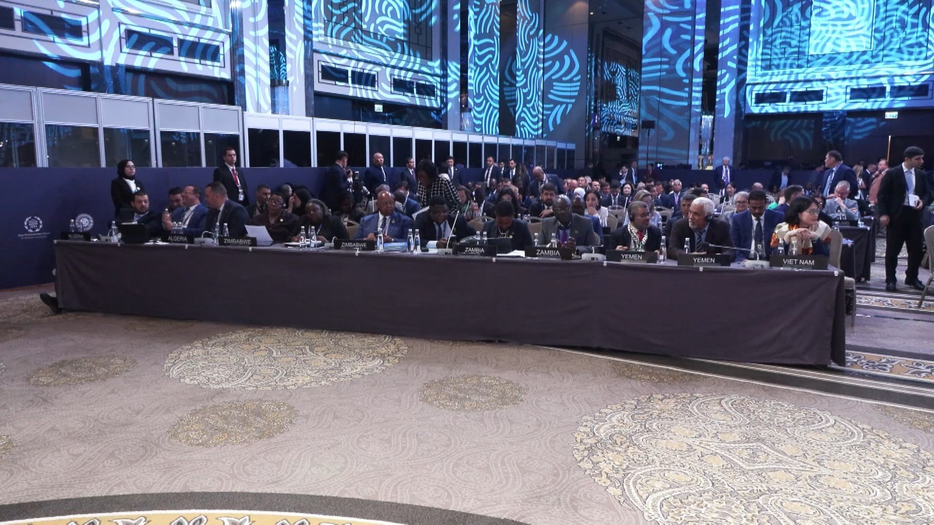 Parlamentolar Arası Birlik Genel Kurulu katılımcıları