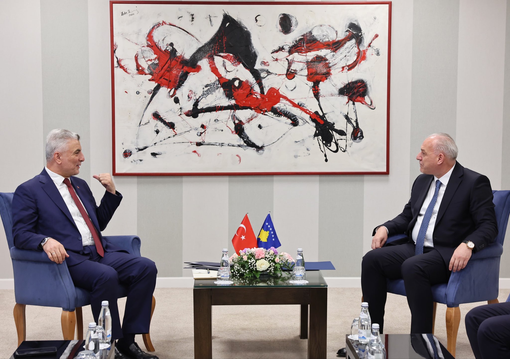 Ticaret Bakanı Ömer Bolat Kosova Görüşmesi