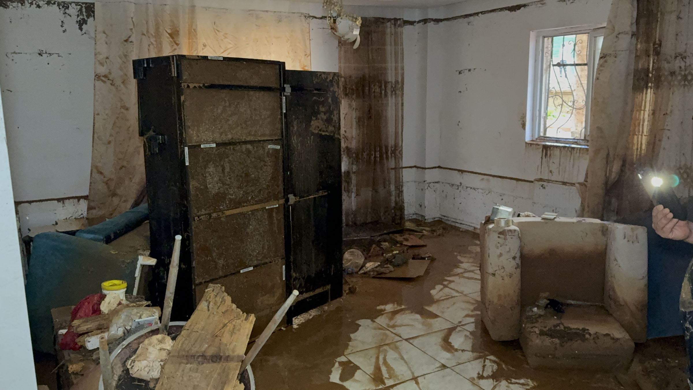 Midyat sel felaketi evler sular altında