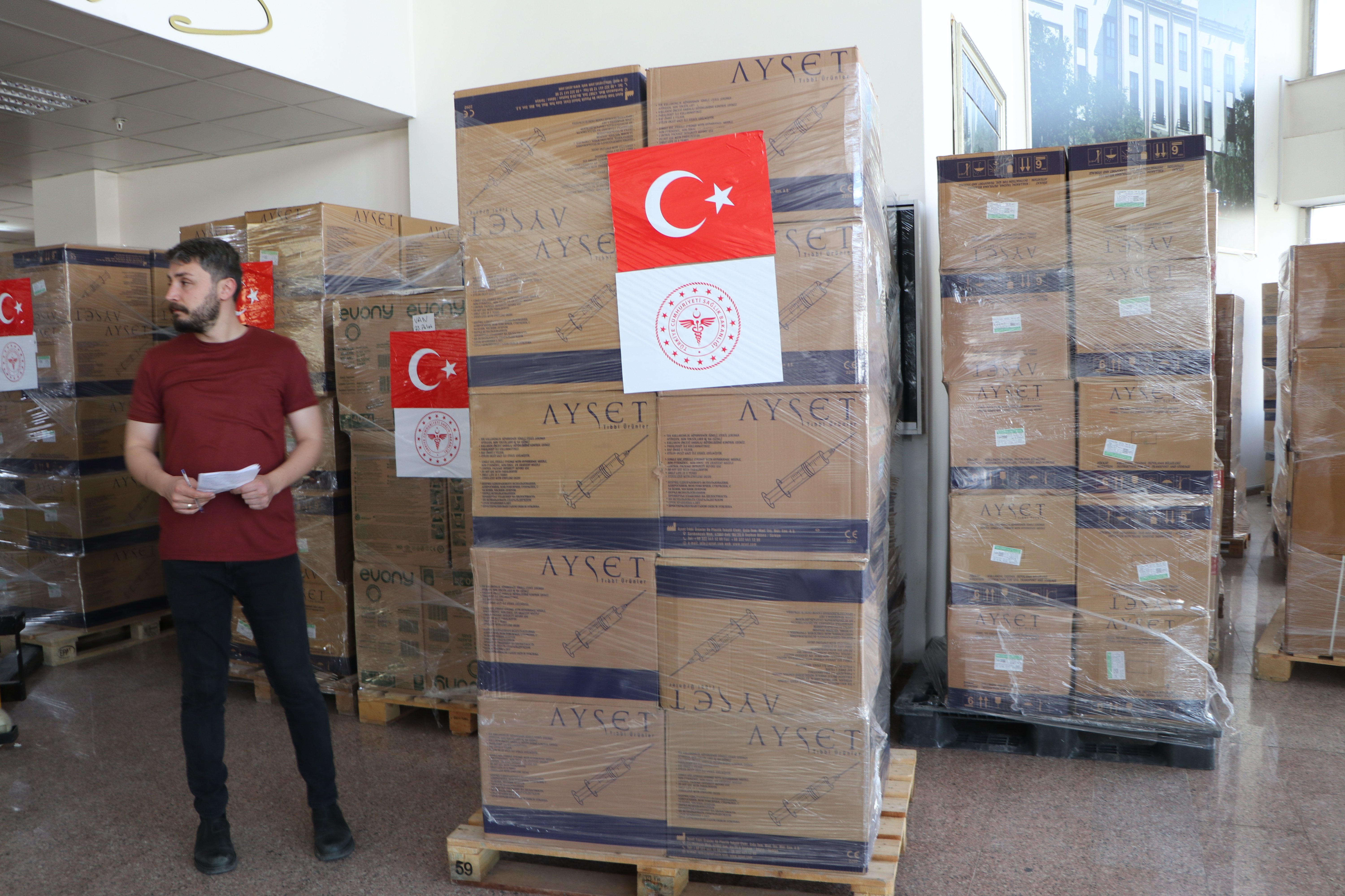 Van İl Sağlık Müdürü Muhammed Tosun Tıbbi Yardım Açıklaması