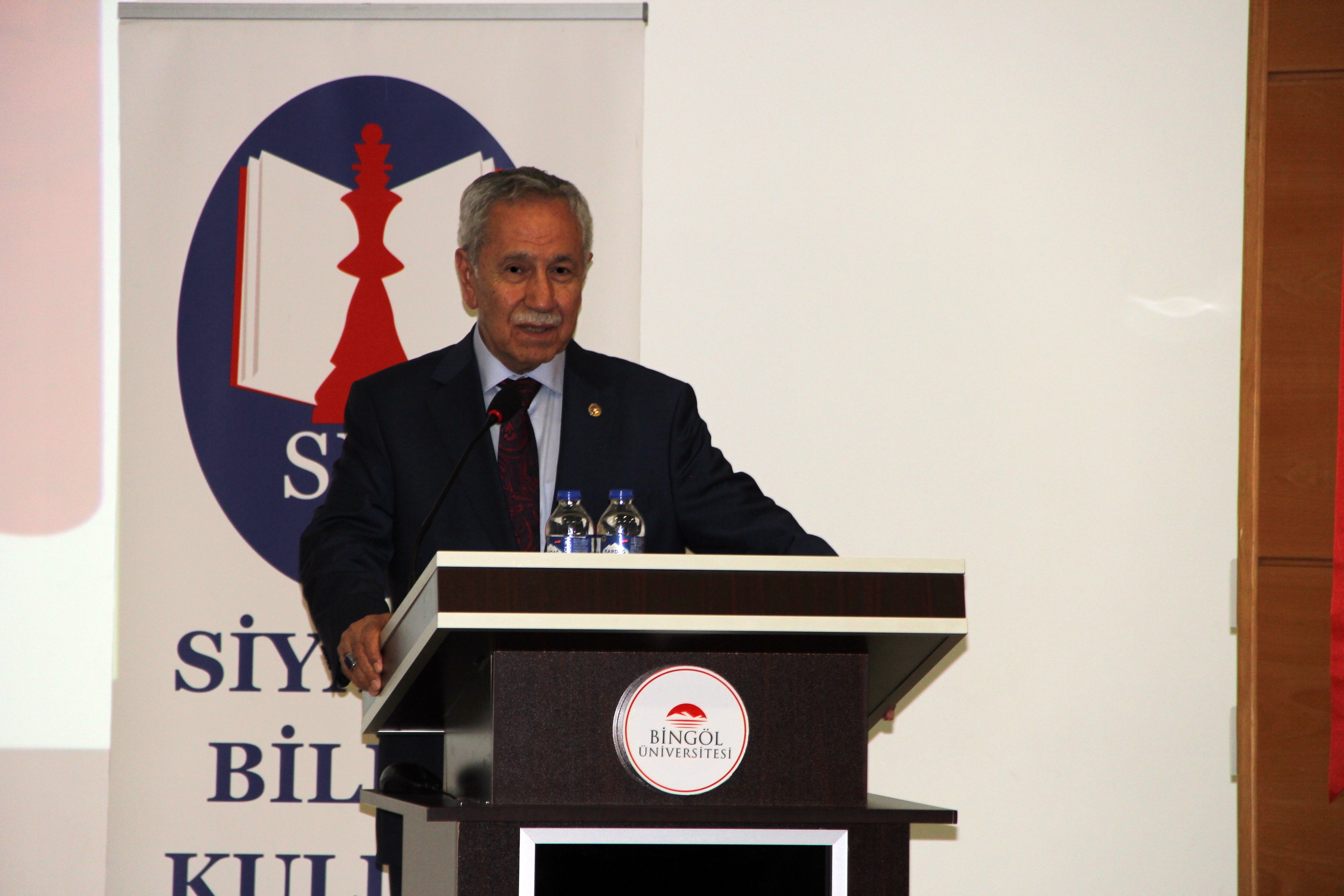Bülent Arınç Bingöl Üniversitesi konuşması