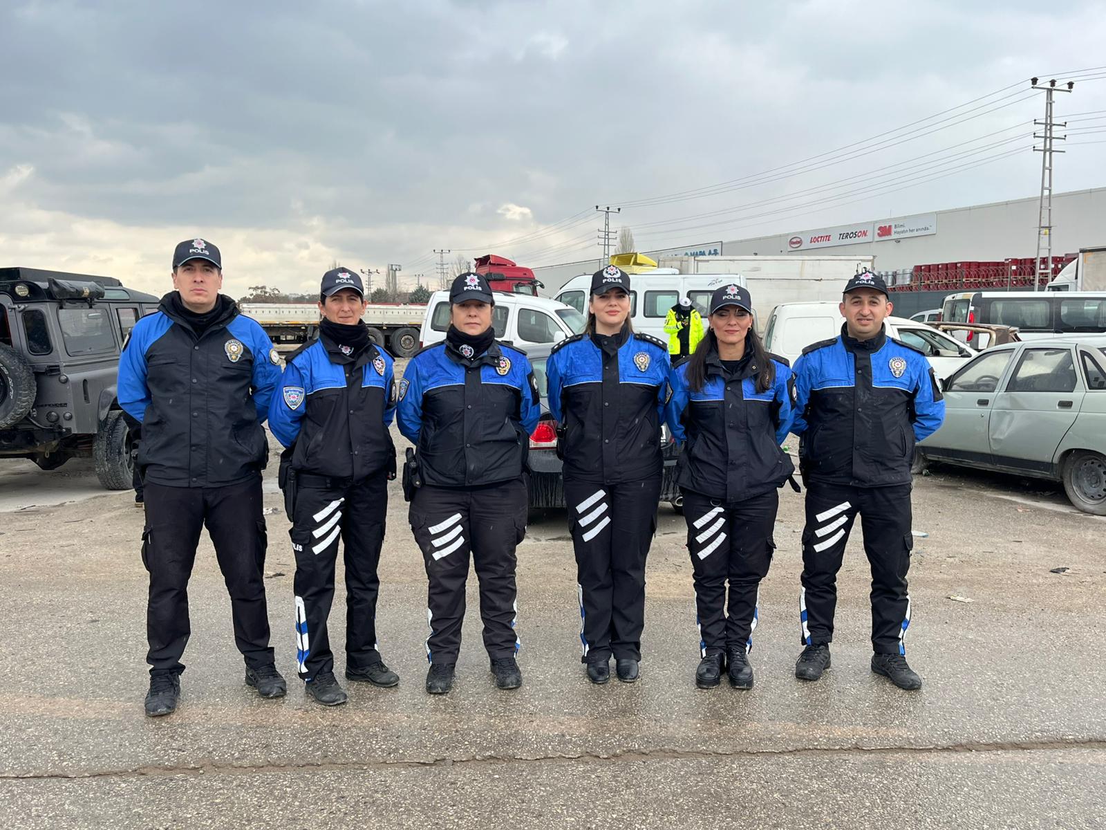 Hurda araç çekme operasyonu