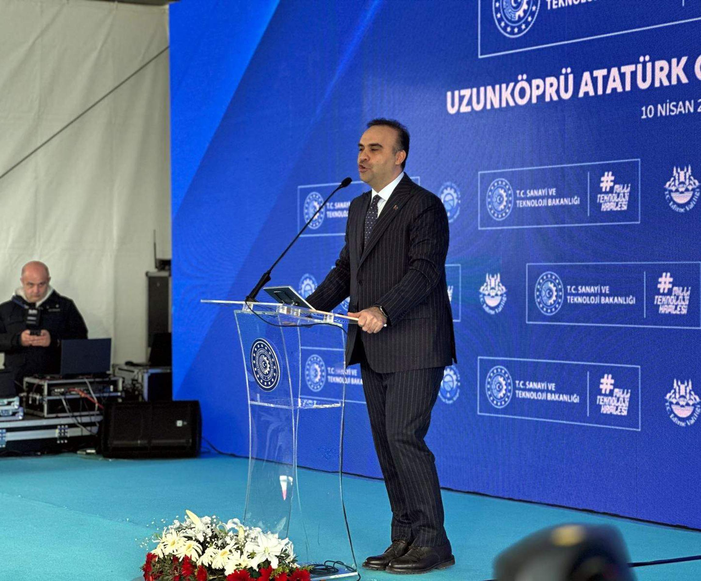 Bakan Kacır OSB Temel Atma Töreninde