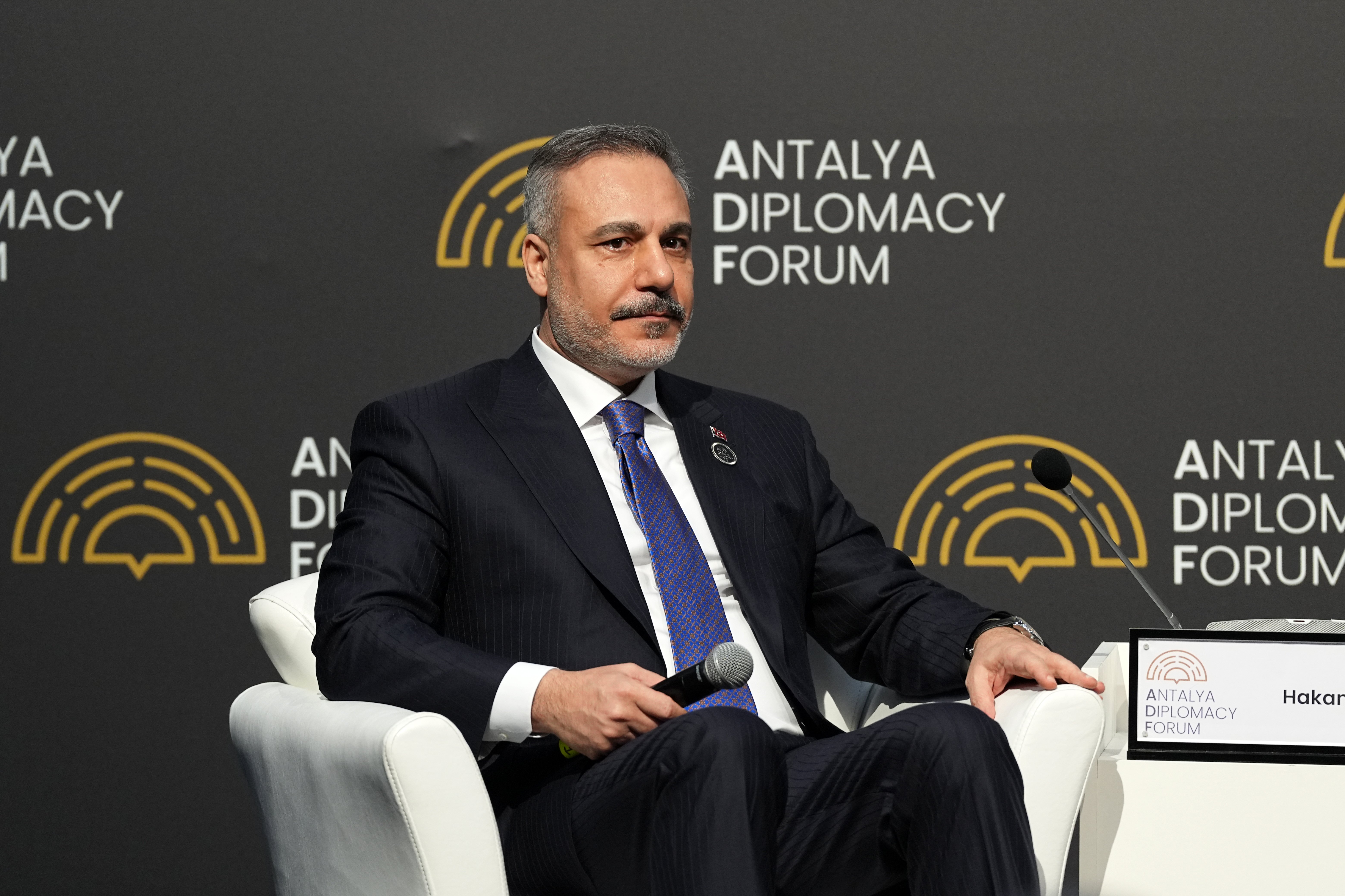 Dışişleri Bakanı Fidan konuşma yapıyor