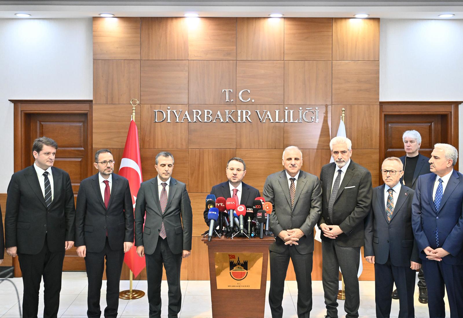 Adalet Bakanı Akın Gürlek Diyarbakır Valiliği ziyareti