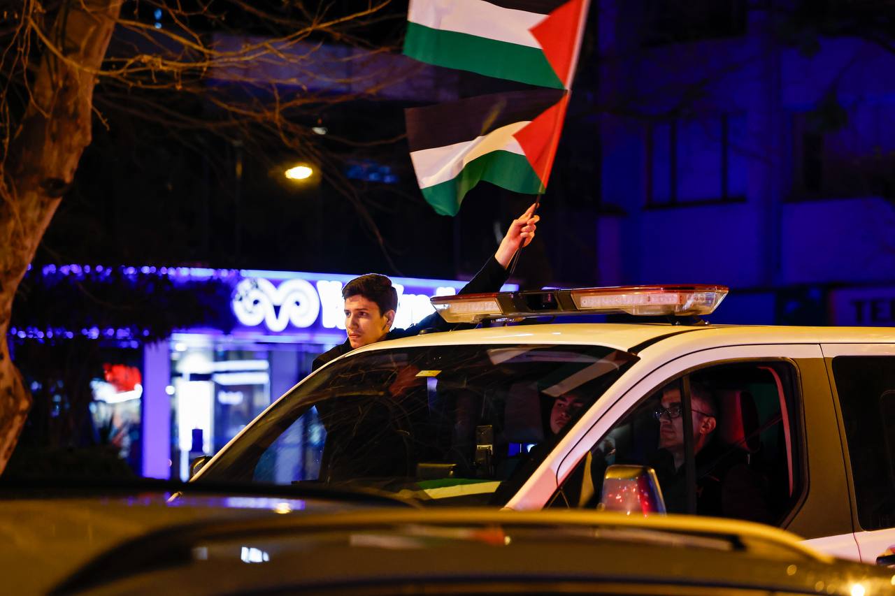 Muaz Talha Demirtaş konuşma yapıyor