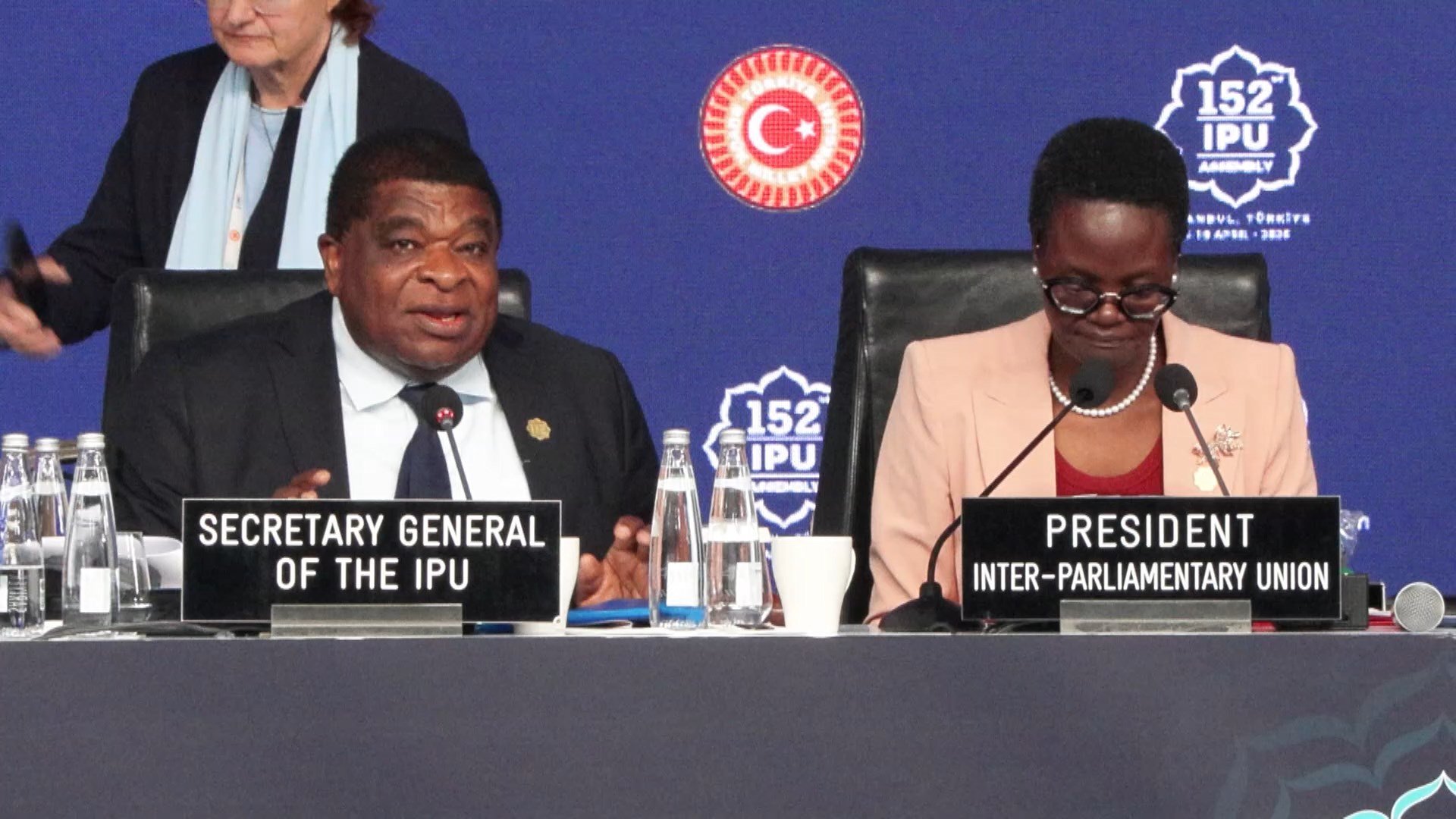 TBMM Başkanı Numan Kurtulmuş konuşma yapıyor