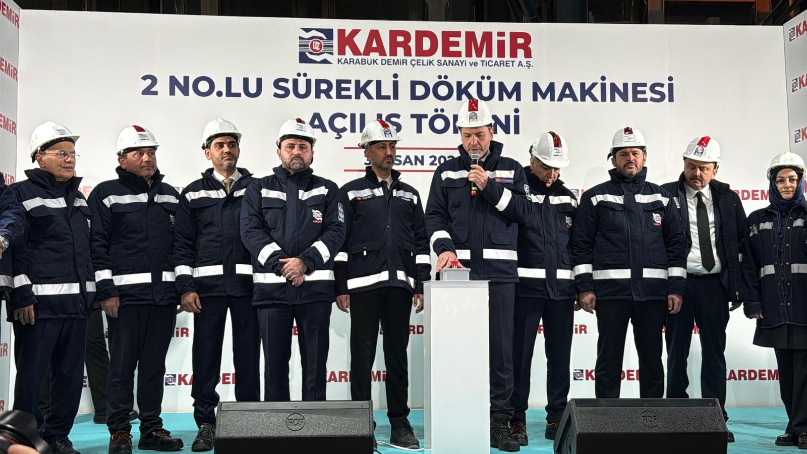 Bakan Alparslan Bayraktar KARDEMİR açılışında konuşuyor
