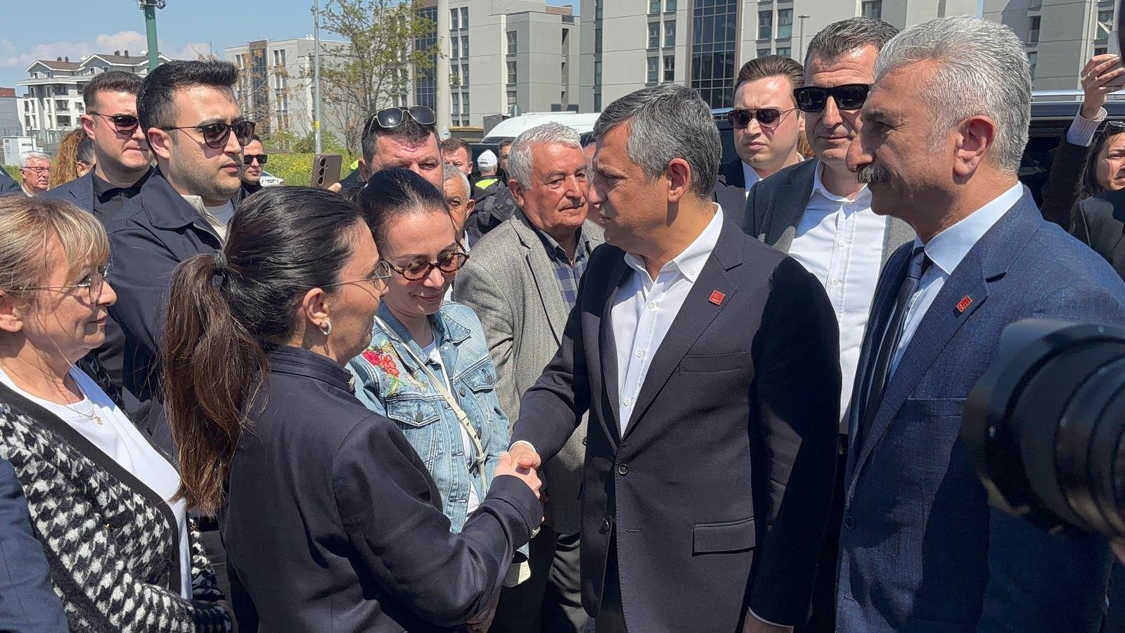 Özgür Özel, Mustafa Bozbey ziyareti