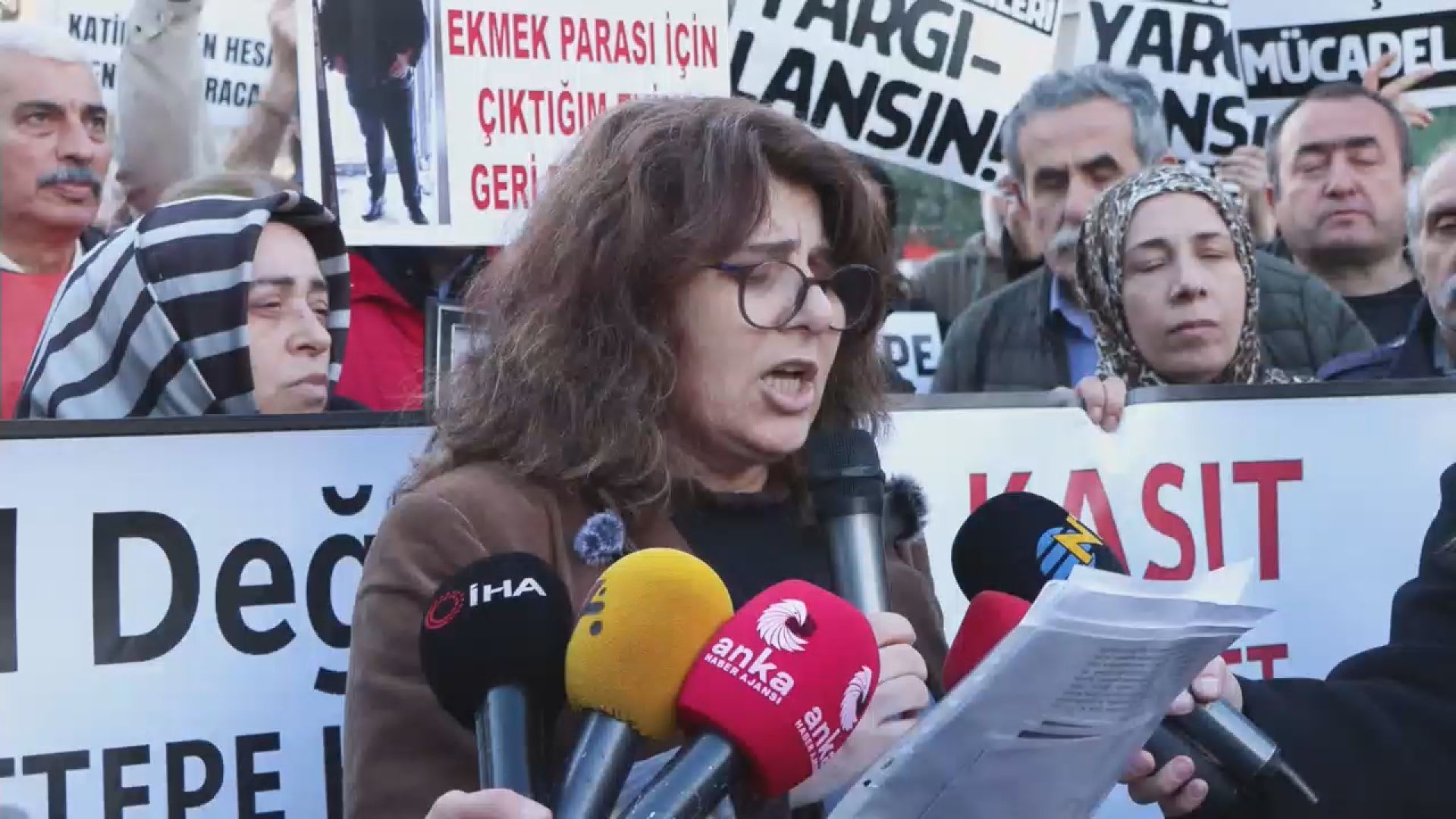 Beşiktaş Yangın Anması Yürüyüşü