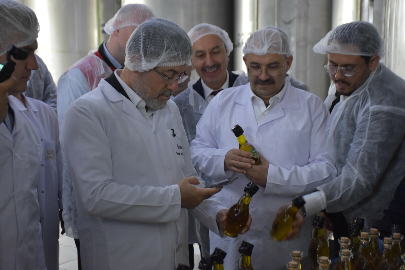 Bakan Yumaklı, Ayvalık Köklü Zeytincilik Fabrikası tadımı