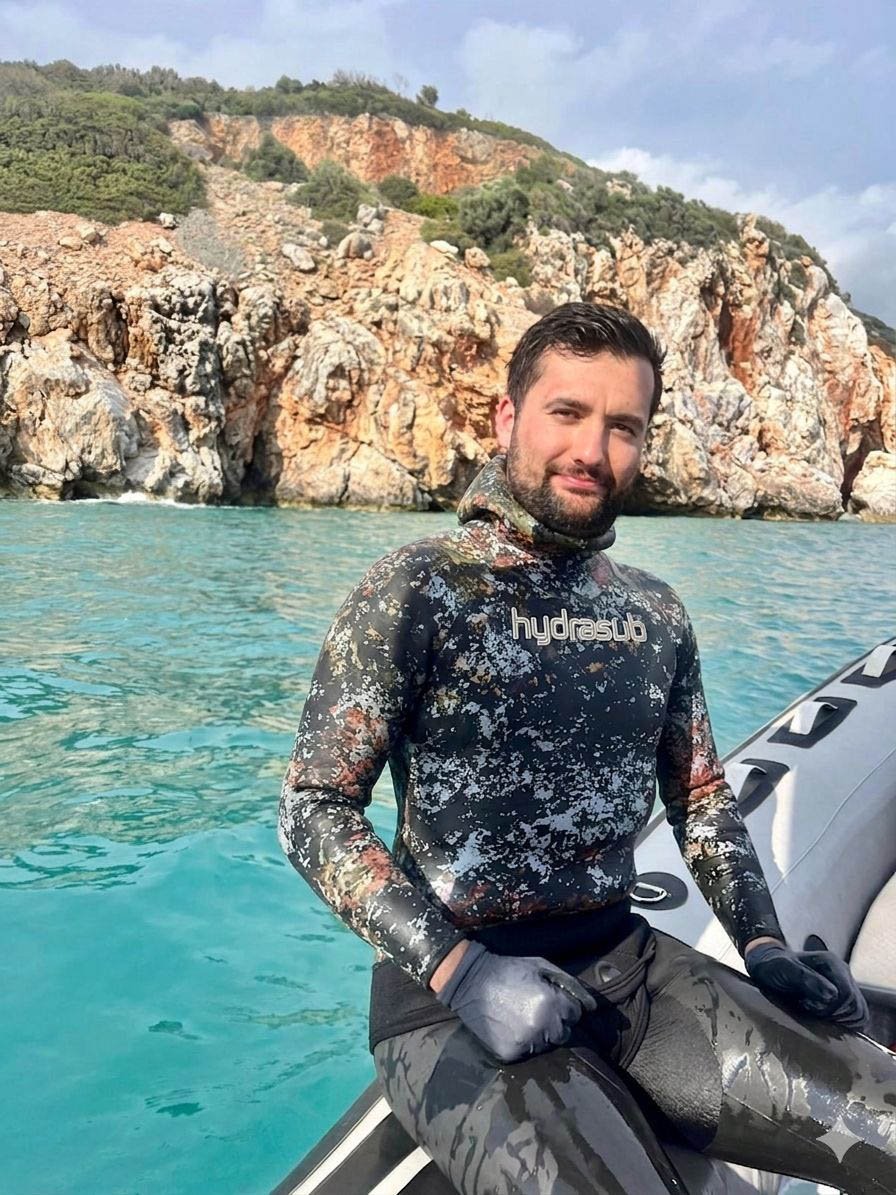 Caretta carettanın yüzeye çıkış anı