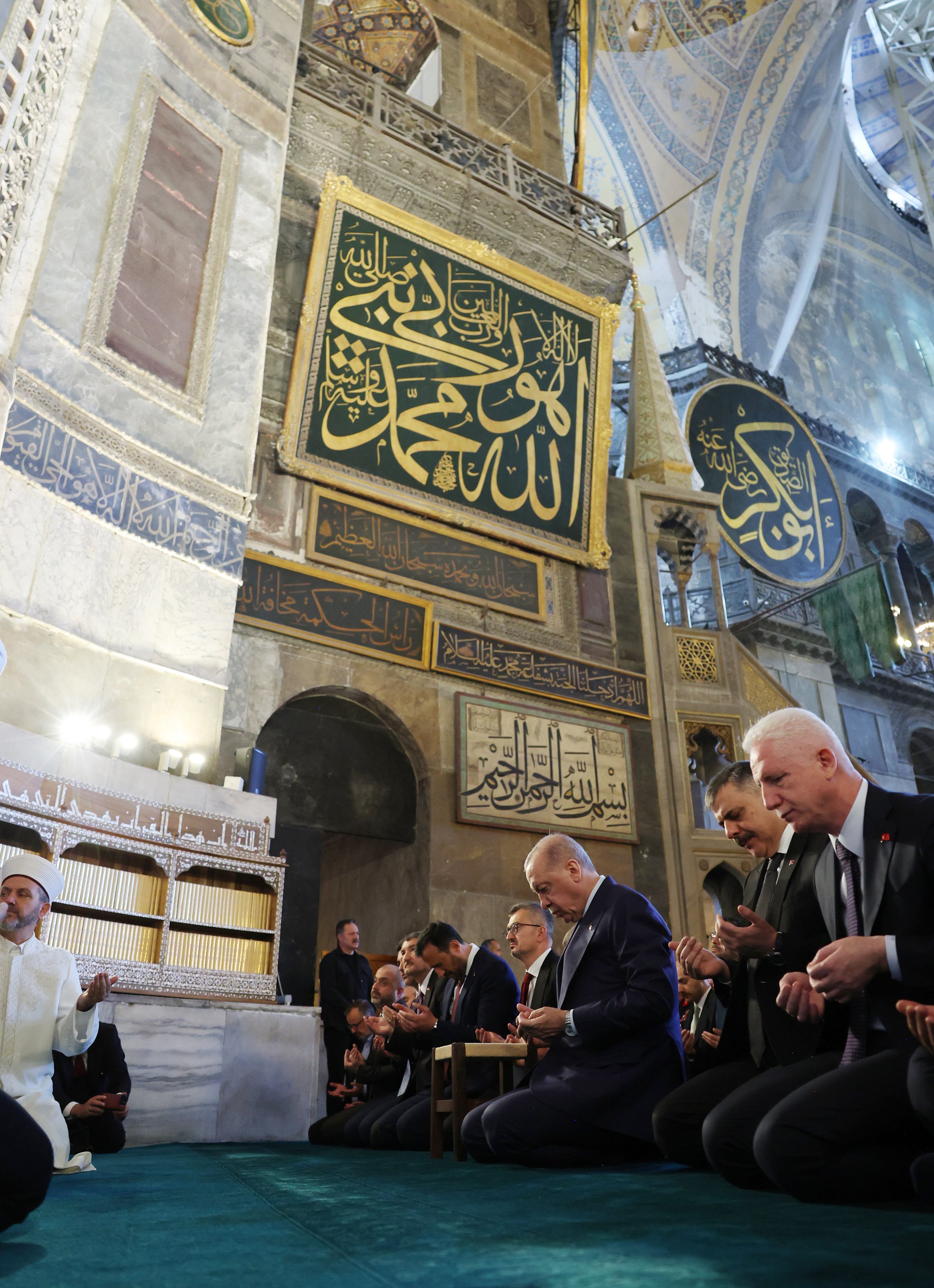 Cumhurbaşkanı Erdoğan Ayasofya Fetih Yıldönümü