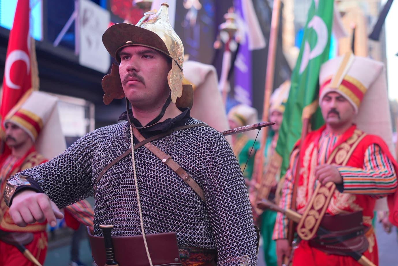New York Türk Günü Mehteran Birliği Gösterisi