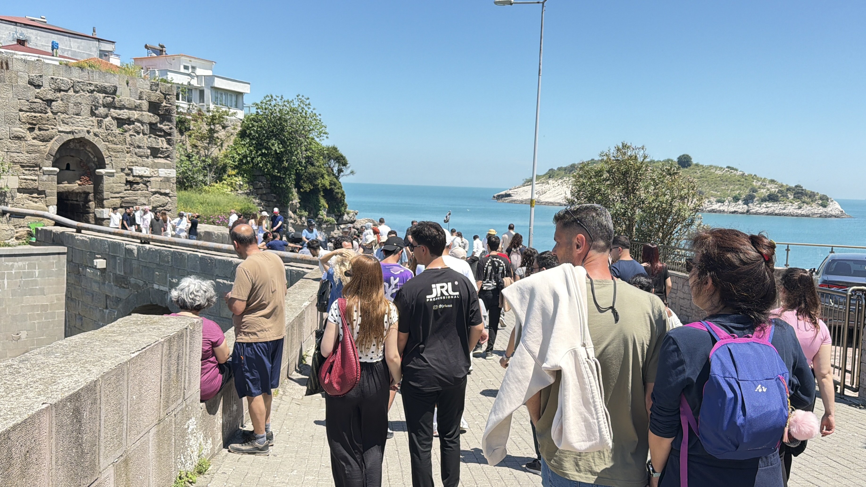 Amasra’da bayram yoğunluğu