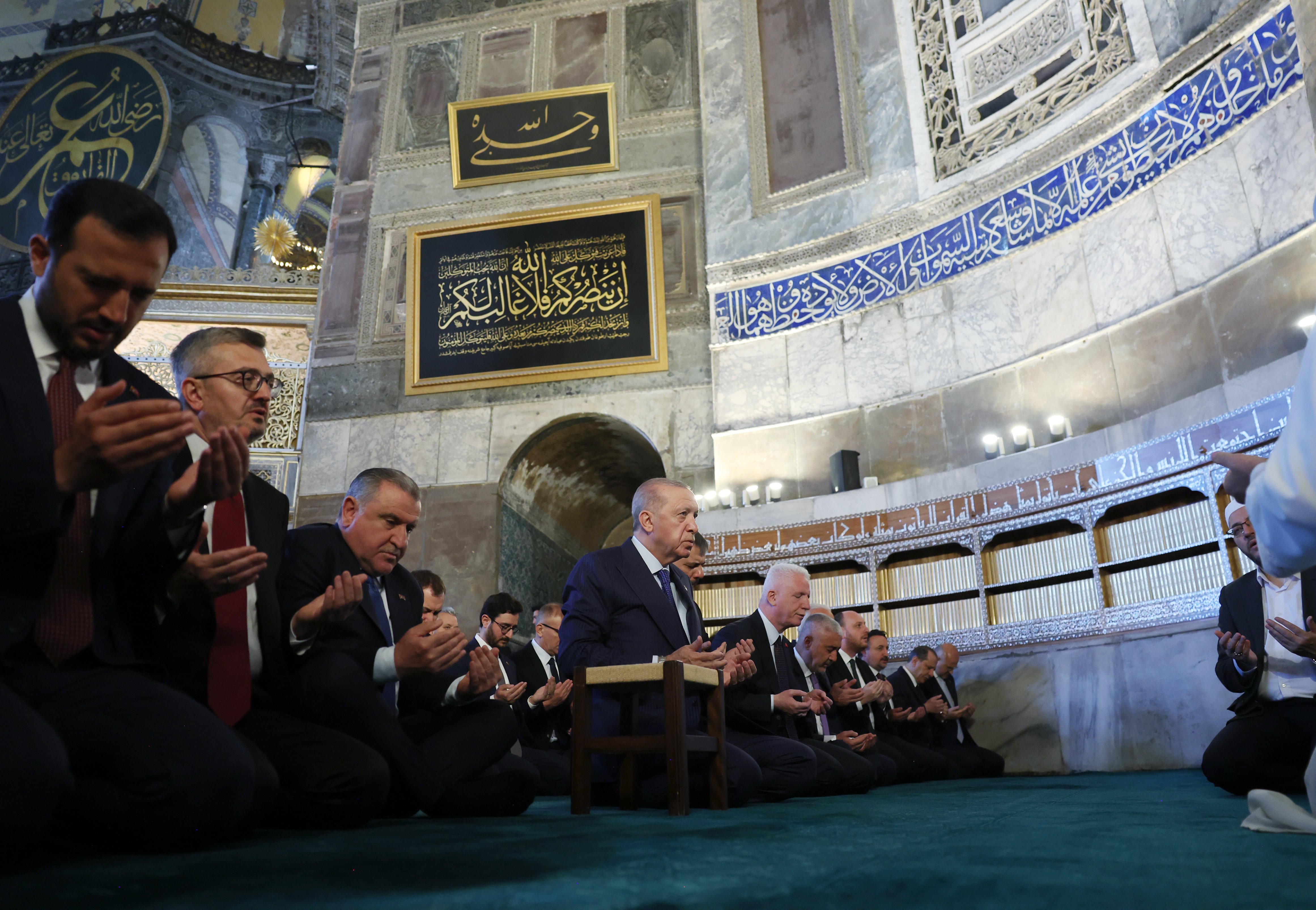 Cumhurbaşkanı Erdoğan Ayasofya Cuma Namazı Açıklama