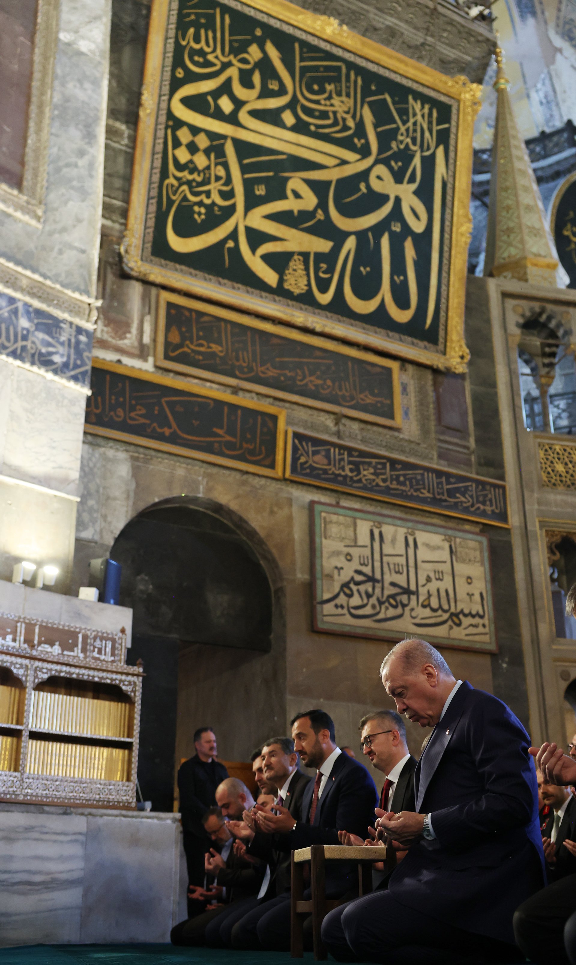 Erdoğan Ayasofya Cuma Namazı