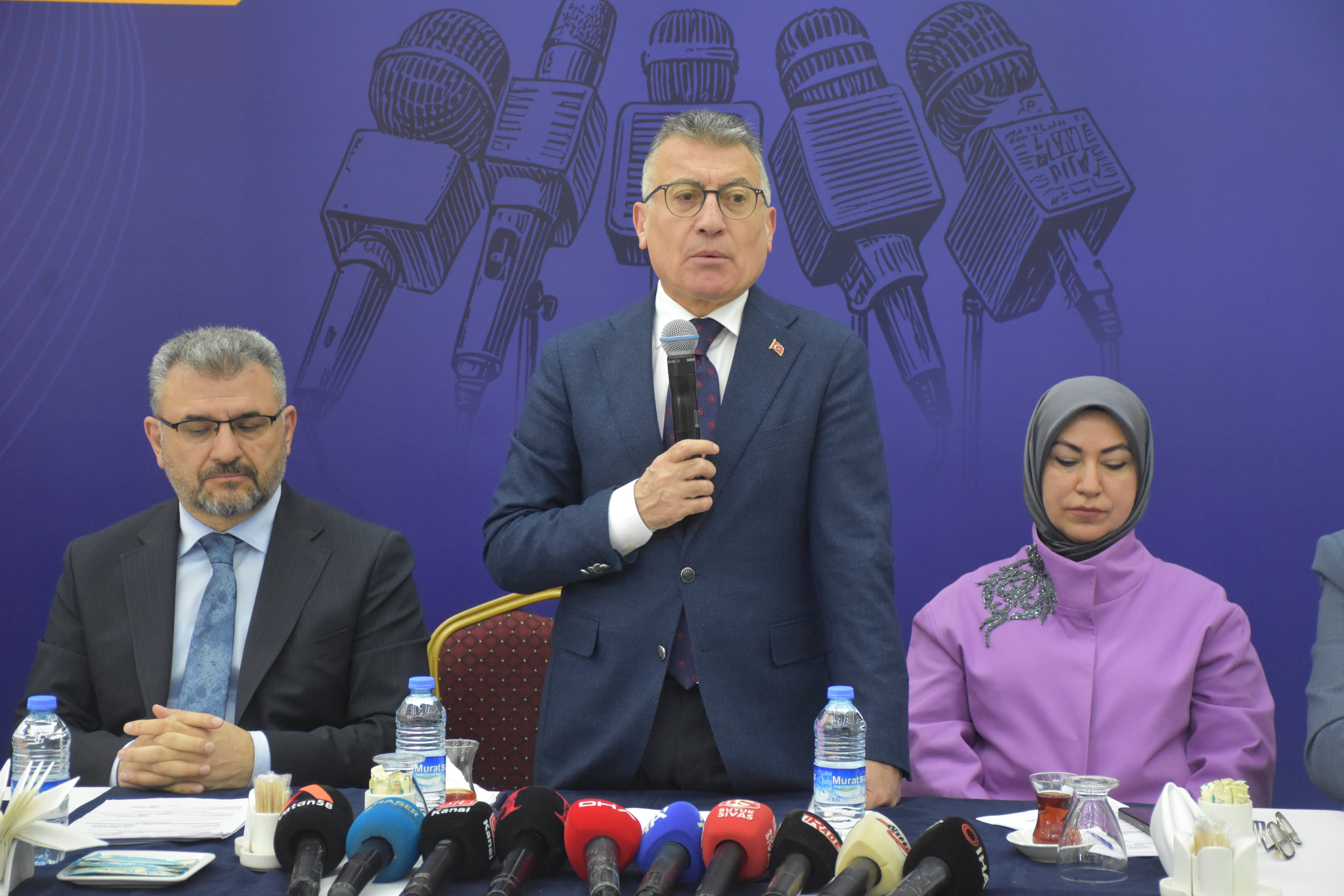 Abdullah Güler Sivas basın toplantısı