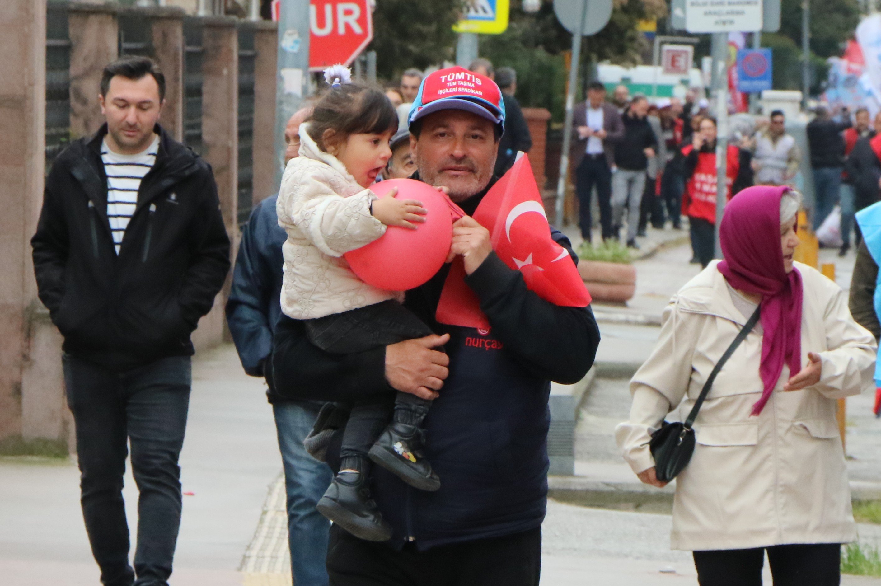 Samsun 1 Mayıs kutlamaları