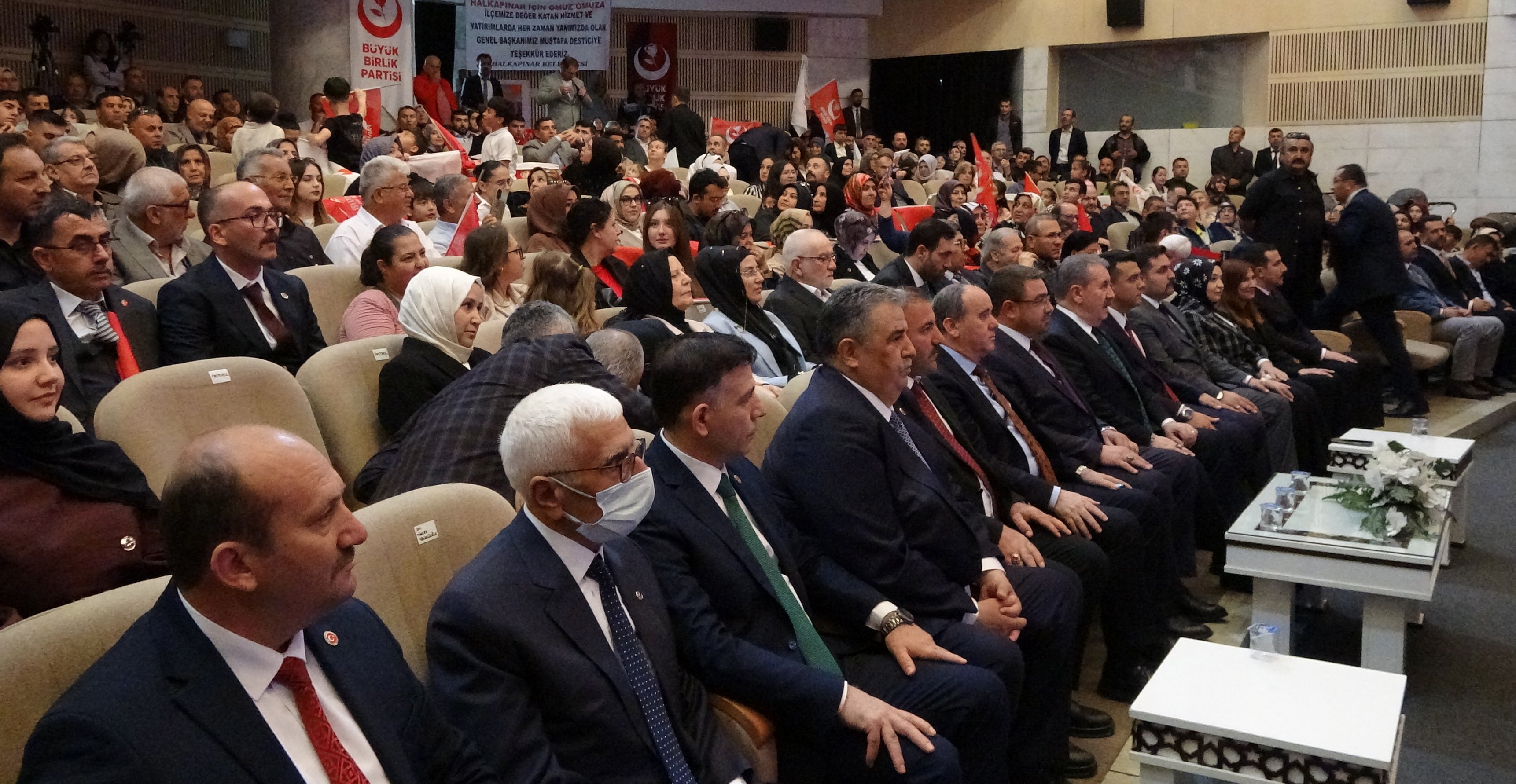 BBP Lideri Mustafa Destici Konya Kongresi
