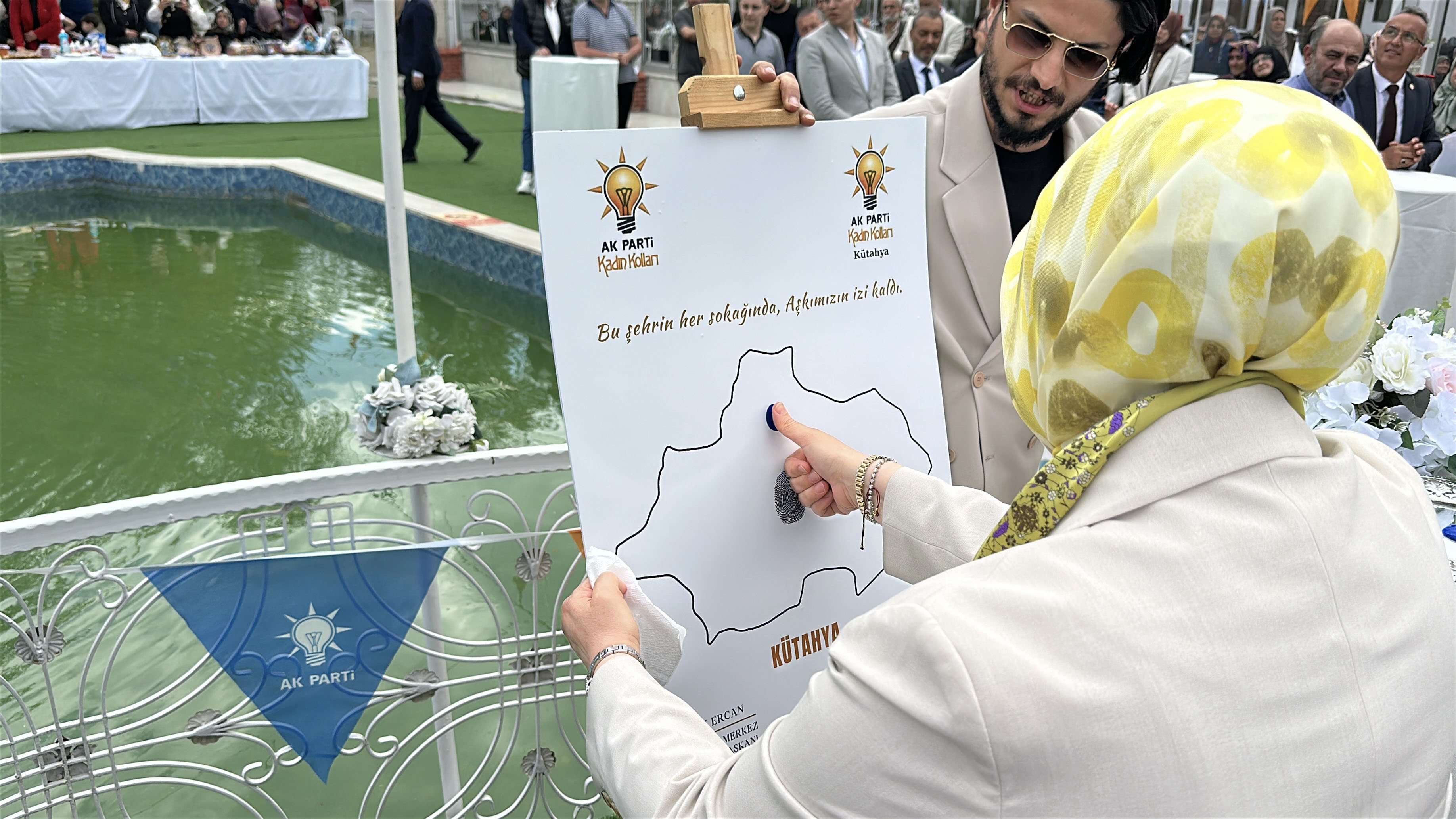 AK Parti Kütahya programı katılımcılar